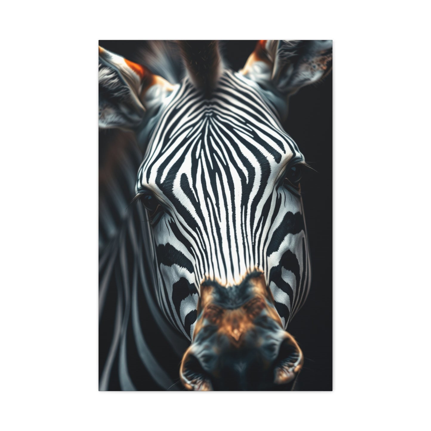 Vision Zebra Art Art Wall Art & Canvas Print