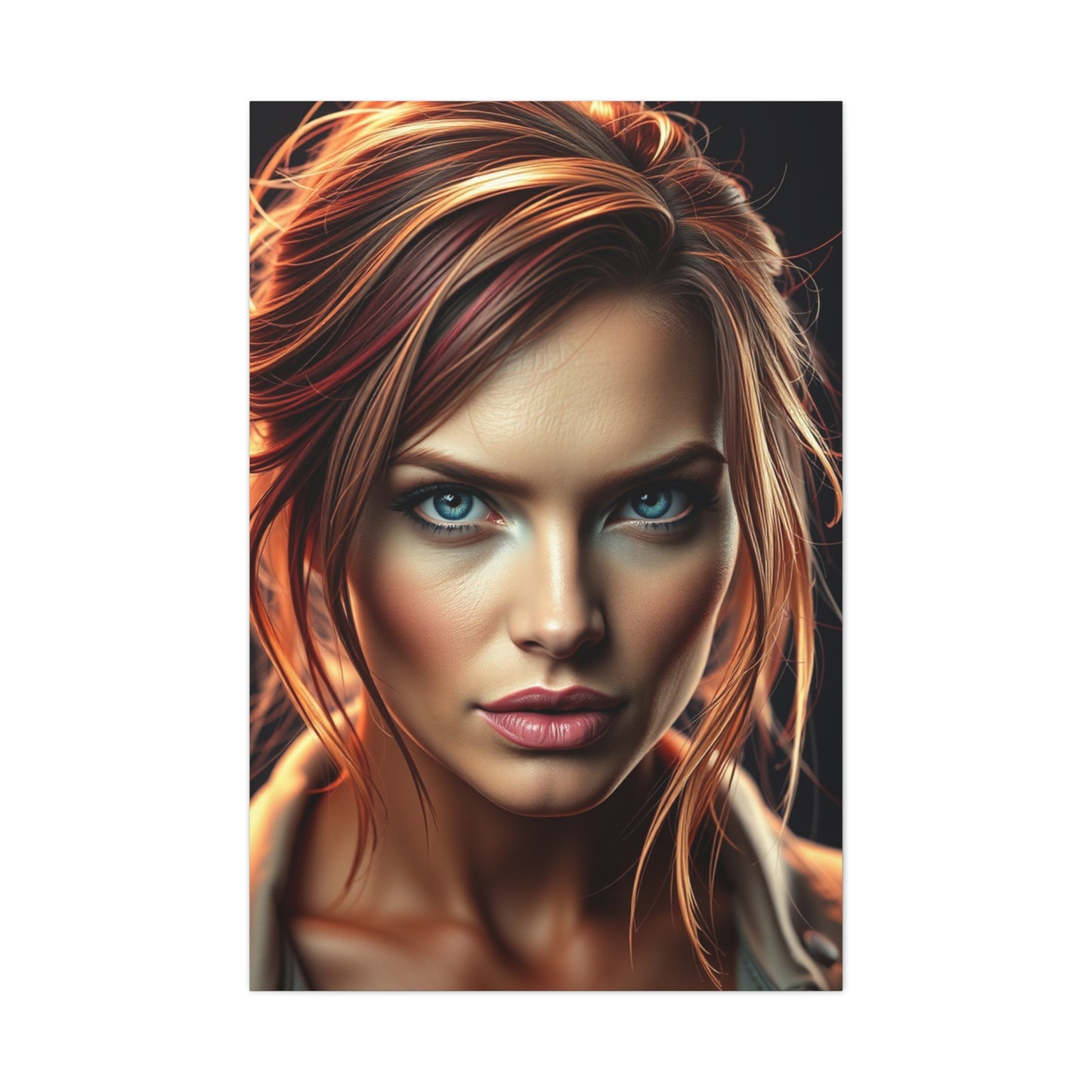 Moss Silhouette Grandeur Wall Art & Canvas Print