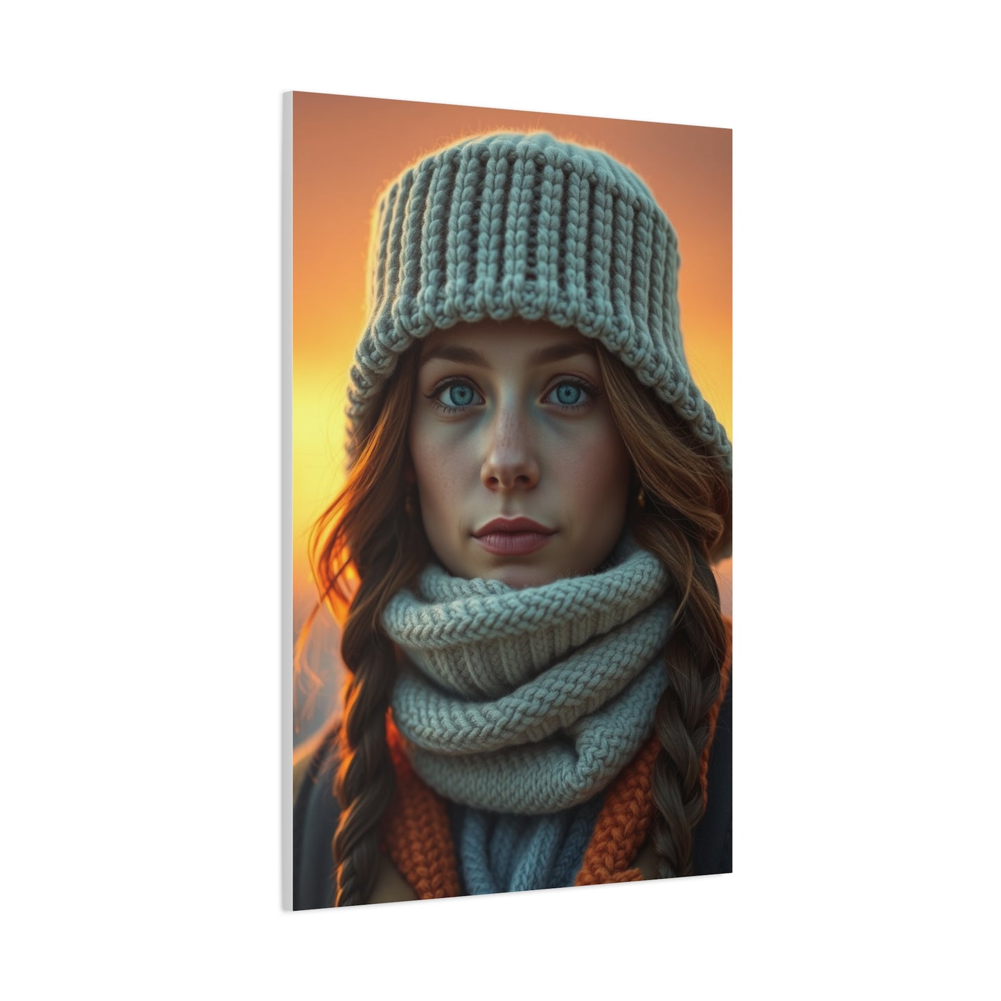 Blazing Aura Canvas Wall Art & Canvas Print