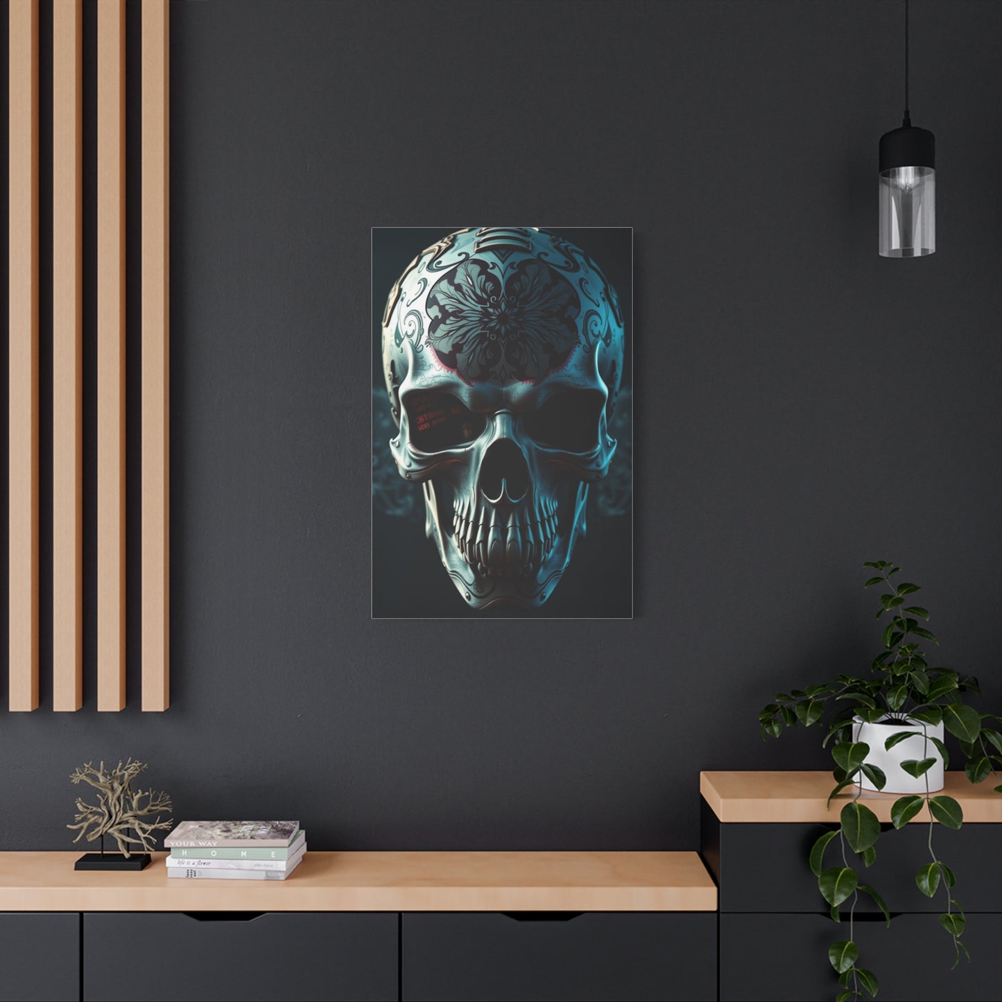 Sovereign Skull Vignette Wall Art & Canvas Print