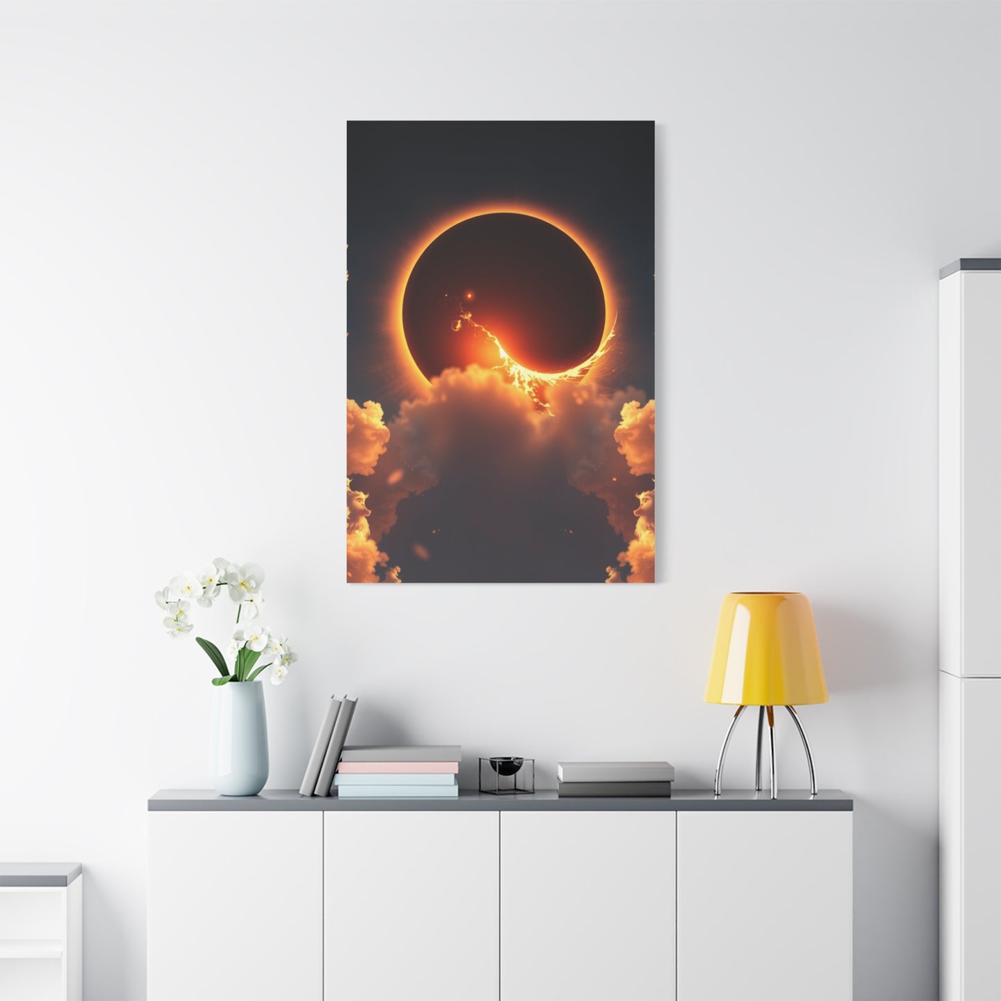 Vision Eclipse Art Art Wall Art & Canvas Print