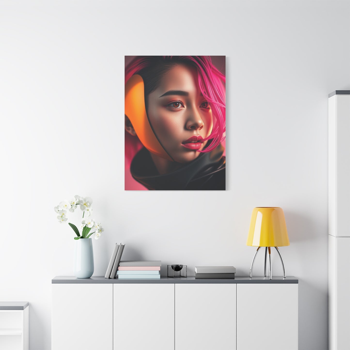 Elite Gold & Pink Art Vision Wall Art & Canvas Print