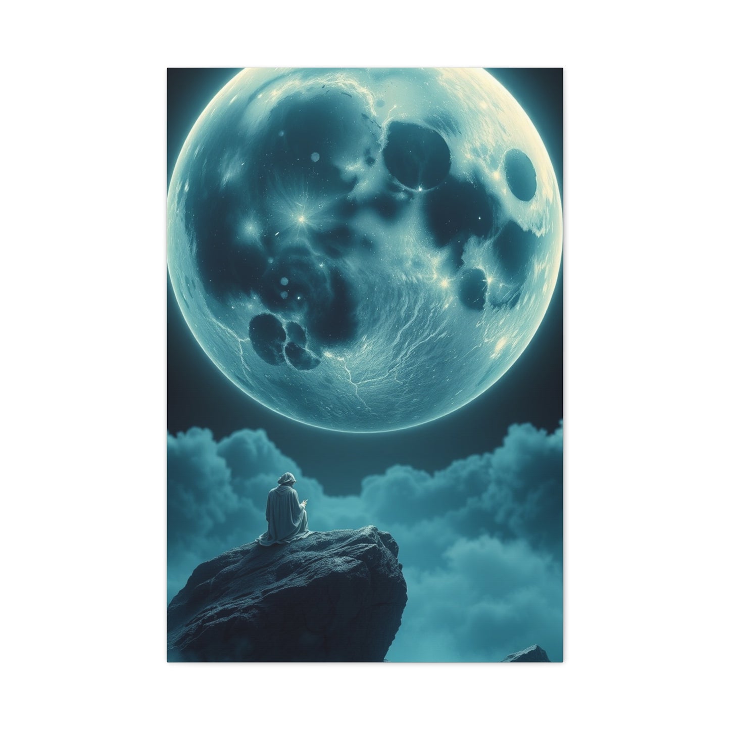Moonlit Ambiance Artwork Wall Art & Canvas Print