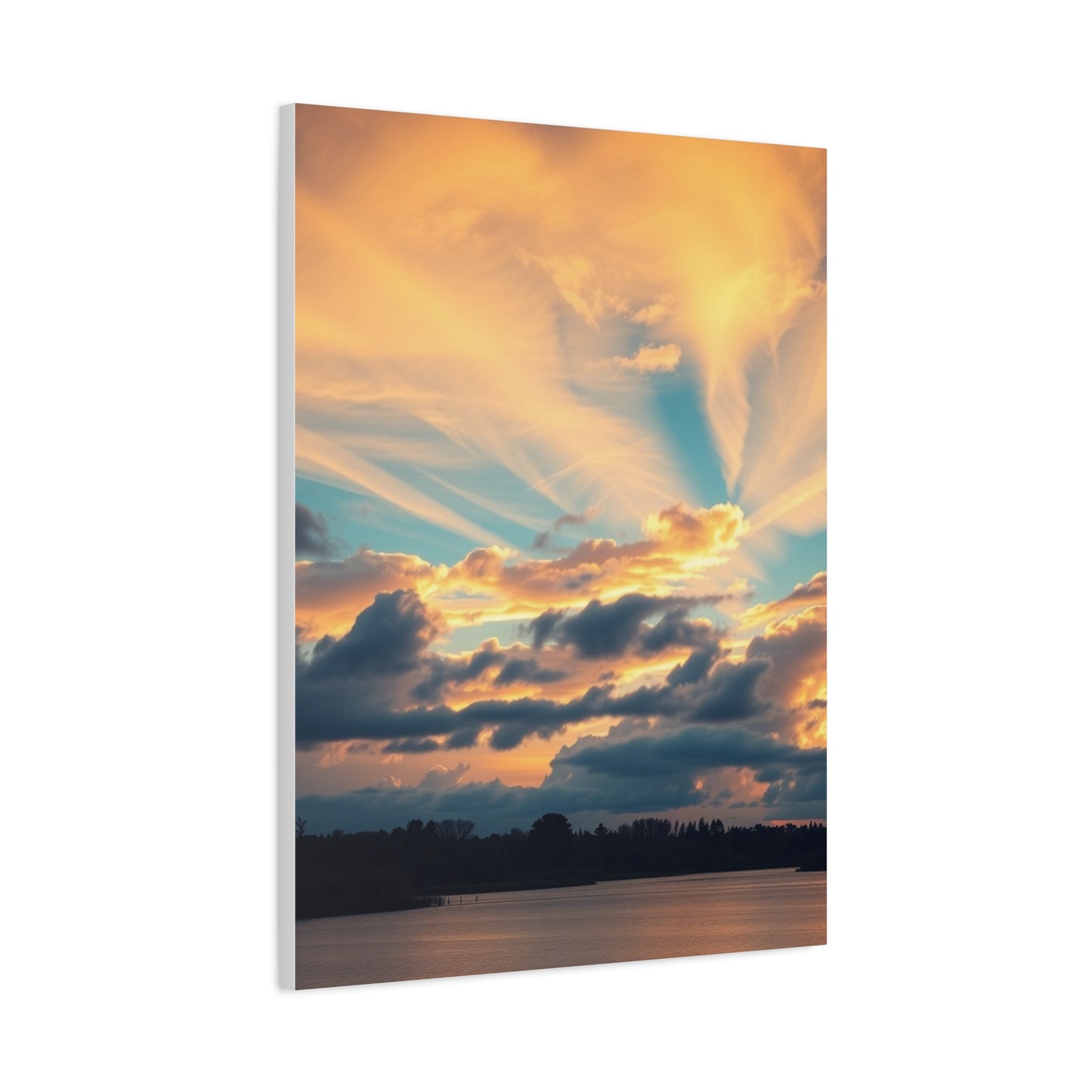 Michigan Sky Media Art Luxury Canvas Wall Art & Canvas Print