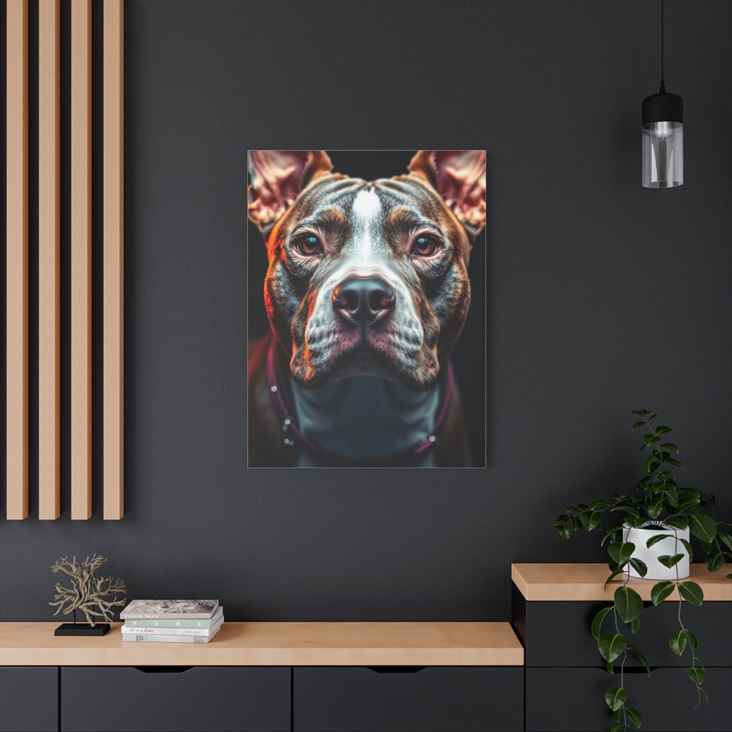 Collection Pit Bull Art Art Wall Art & Canvas Print