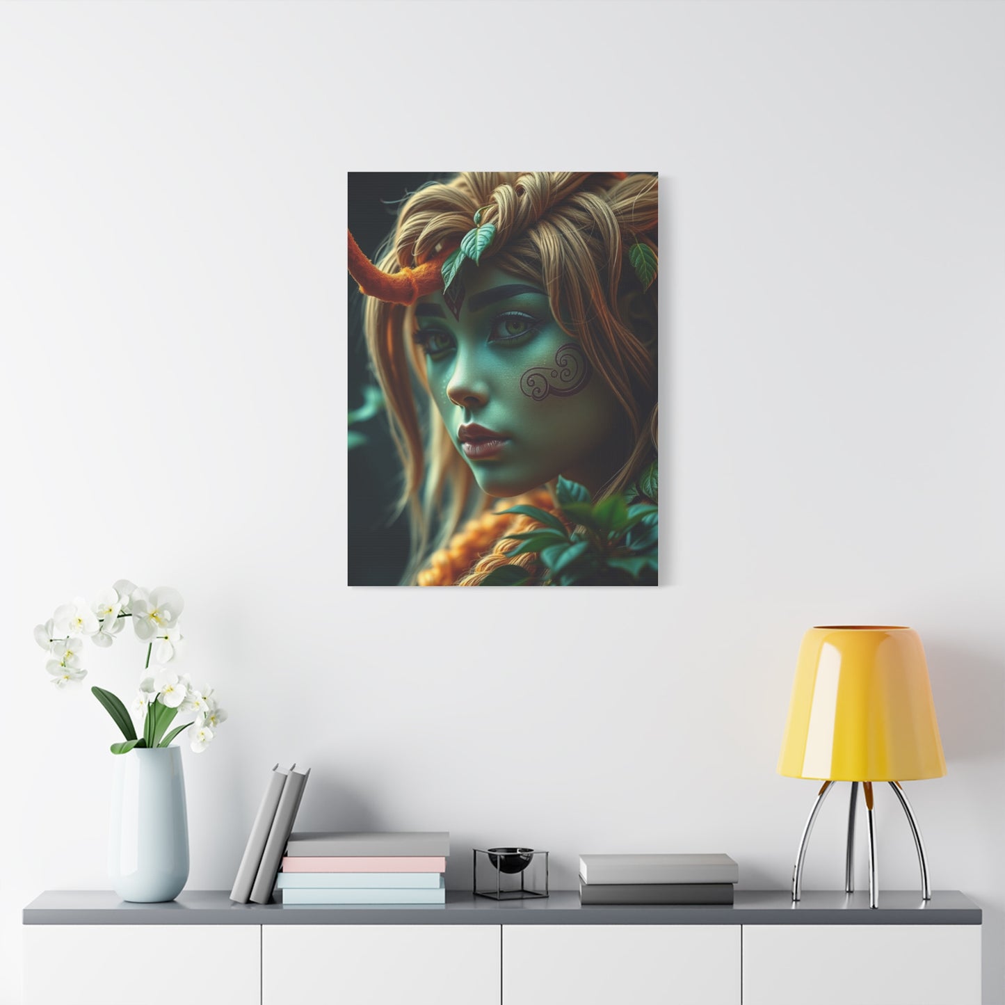 Sage Horizon Masterpiece Wall Art & Canvas Print
