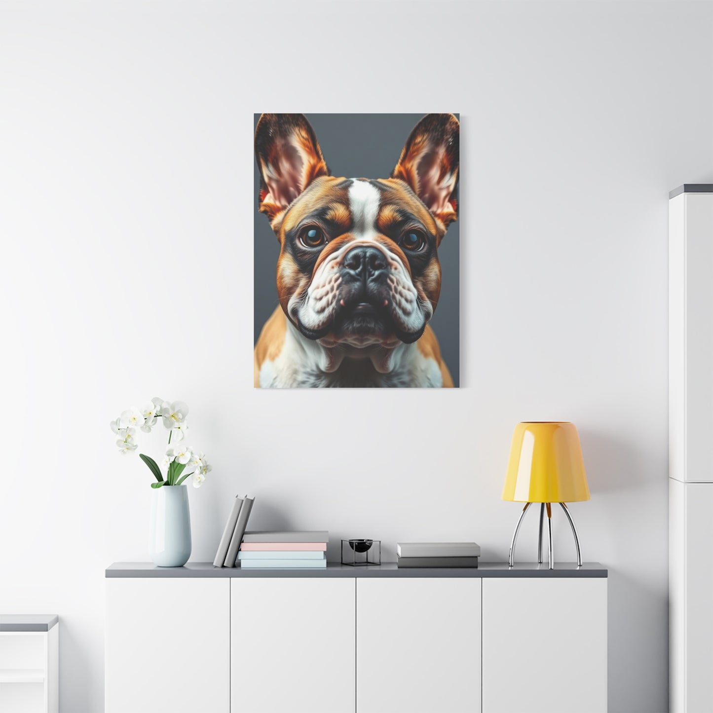 Vision French Bulldog Art Art Wall Art & Canvas Print