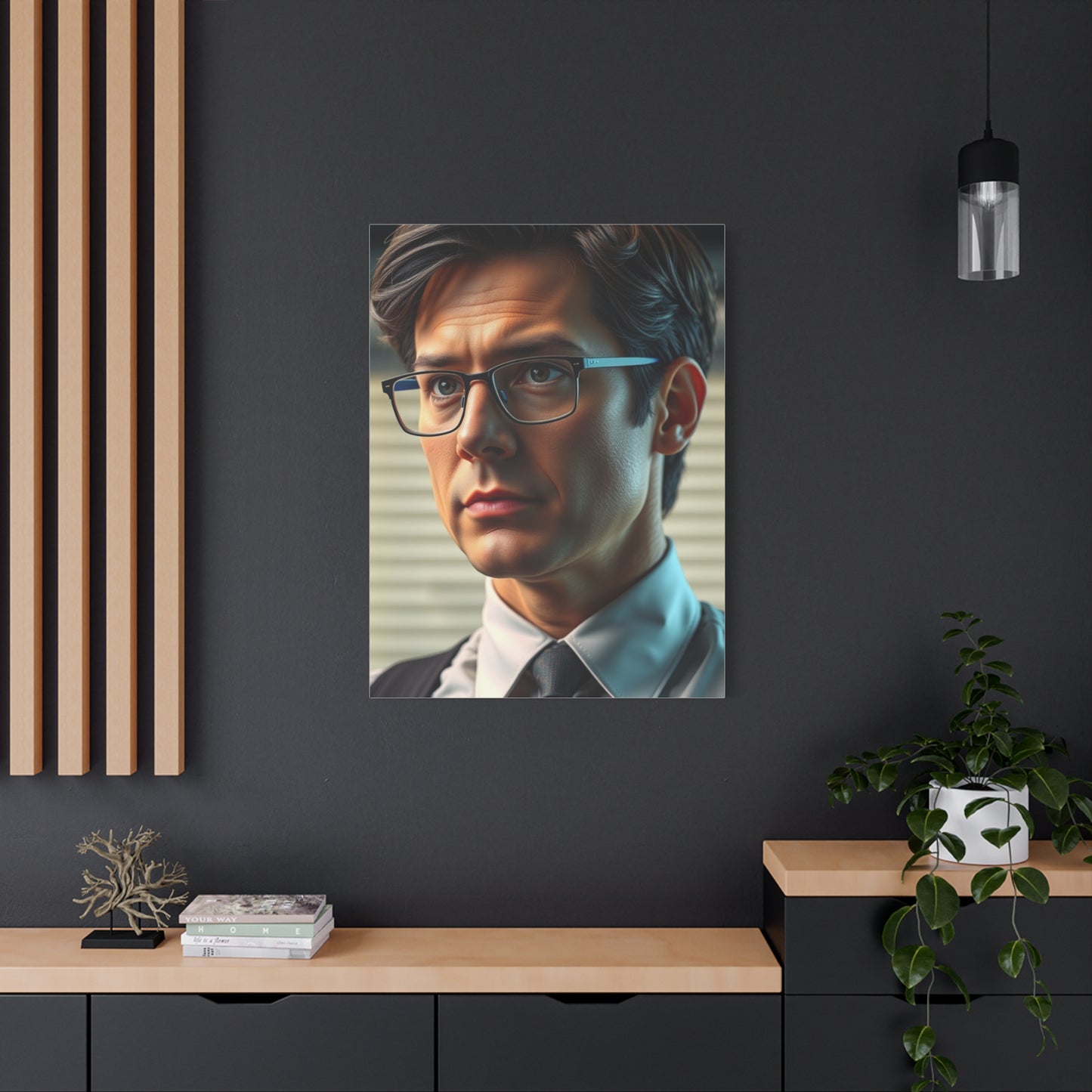 Elite The Office Character Art Vision Wall Art & Canvas Print