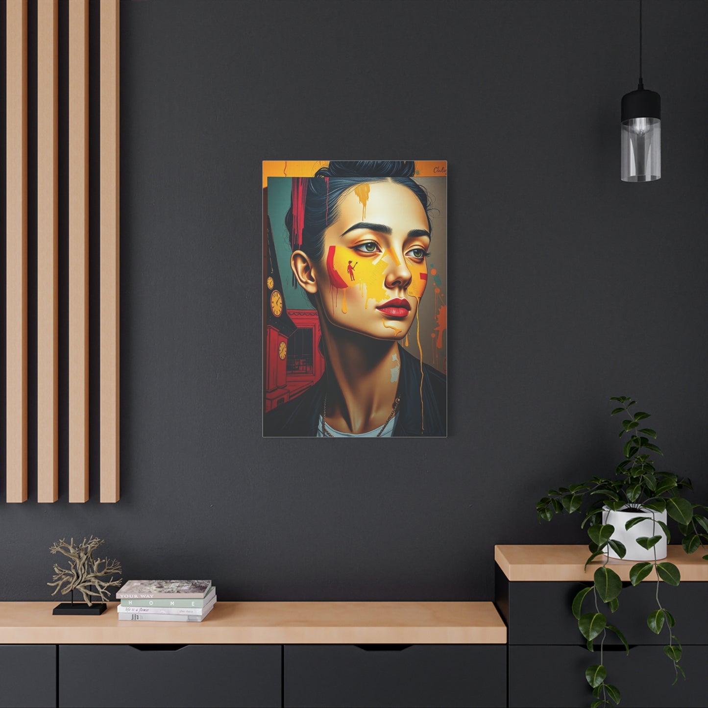 Avant-Garde Elegance Canvas Wall Art & Canvas Print