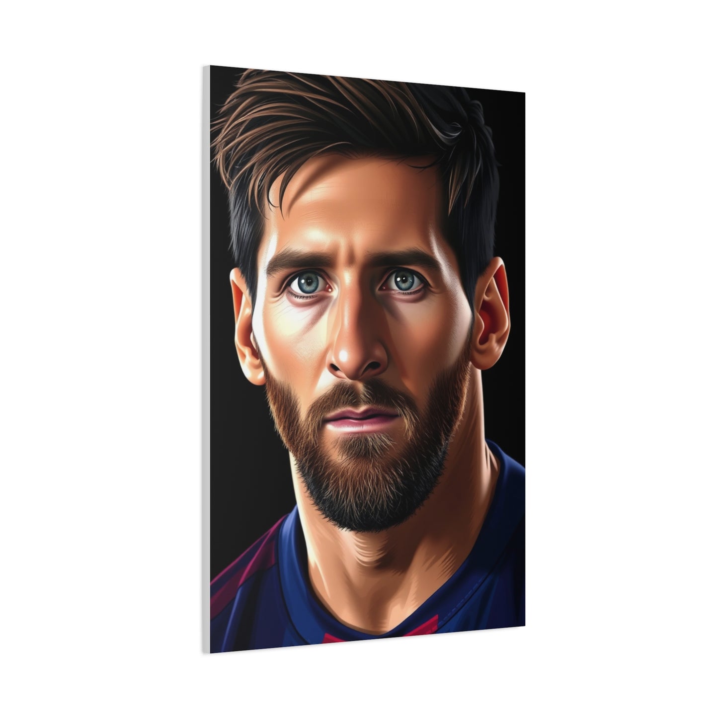 Illustrative Messi: Canvas Masterpiece Wall Art & Canvas Print