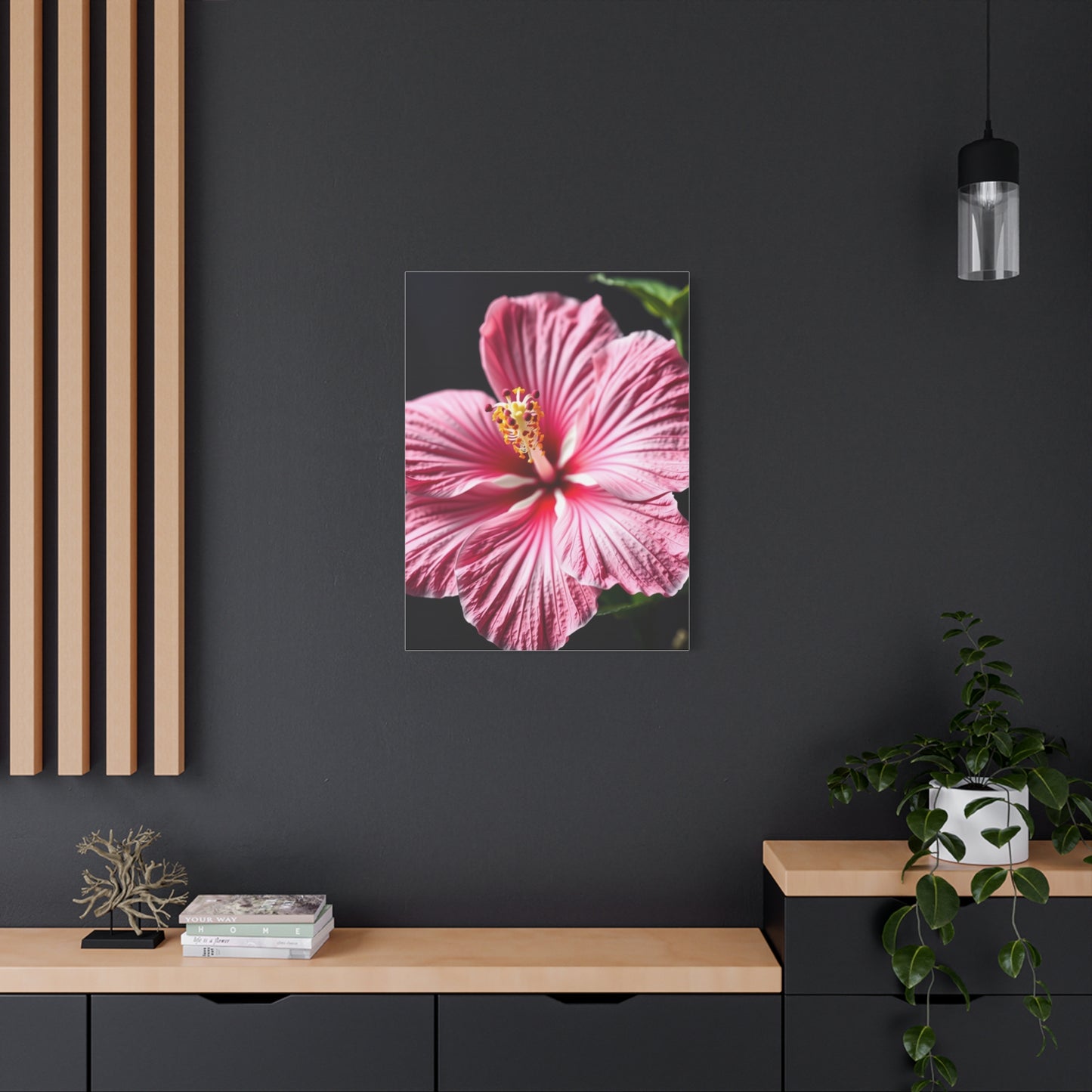 Vision Hibiscus Flower Art Art Wall Art & Canvas Print