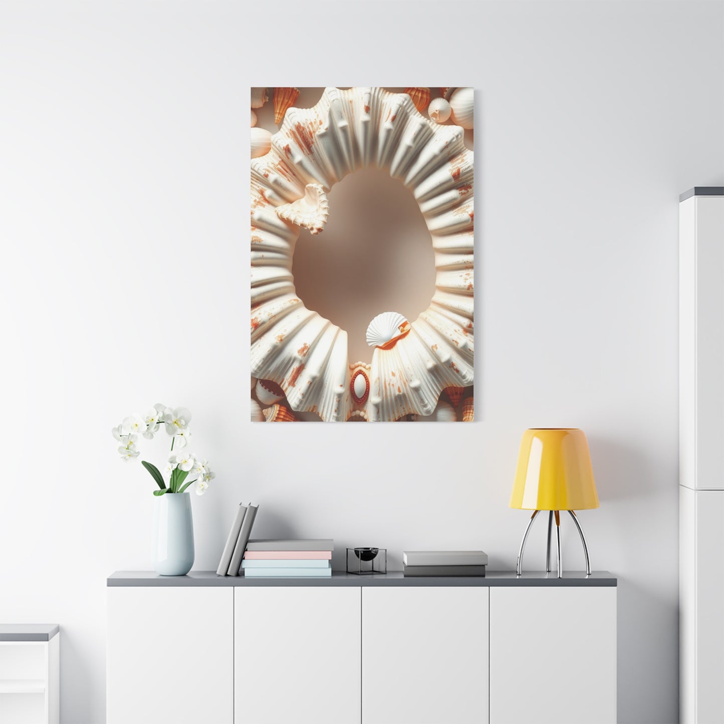 Vision Sea Shell Art Art Wall Art & Canvas Print