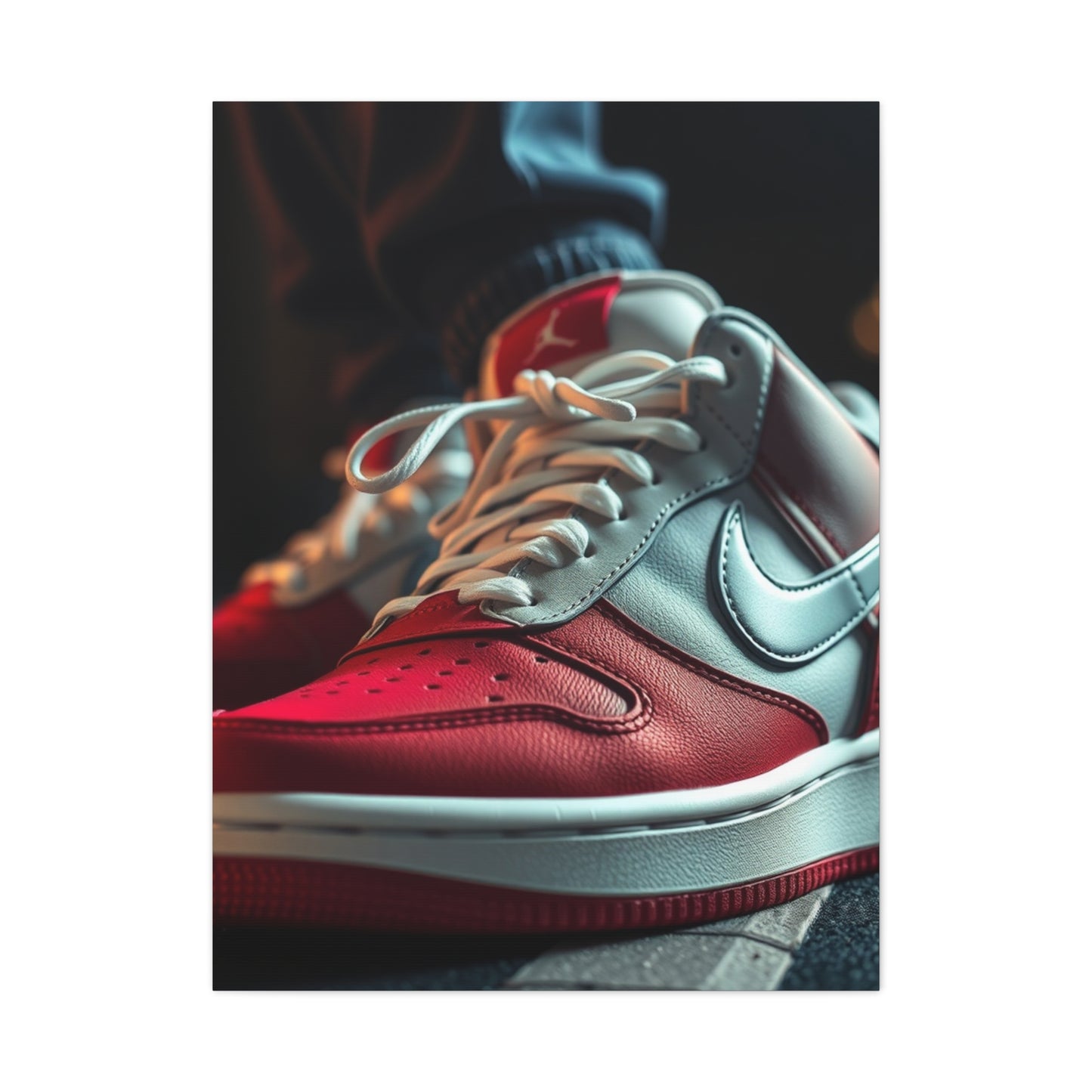 Footwear Aesthetic Tableau