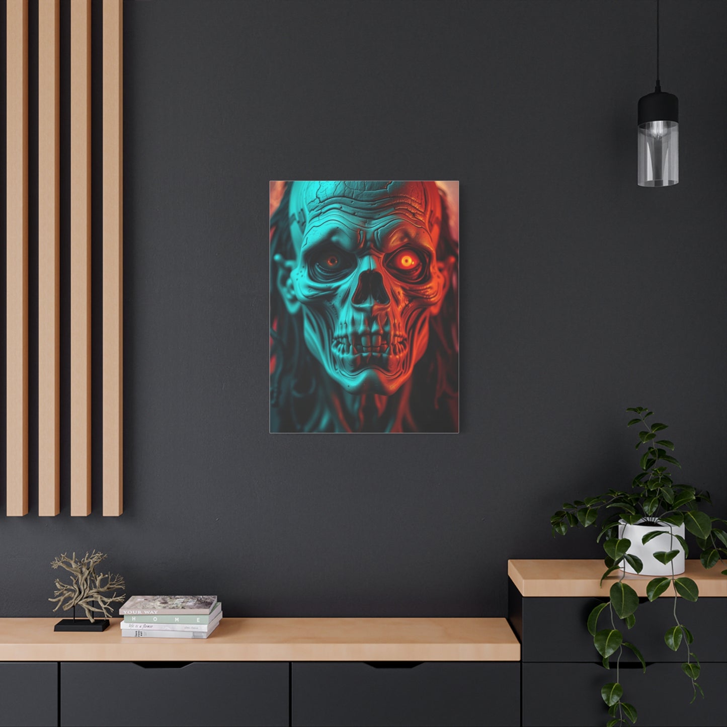 Vision Zombie Art Art Wall Art & Canvas Print