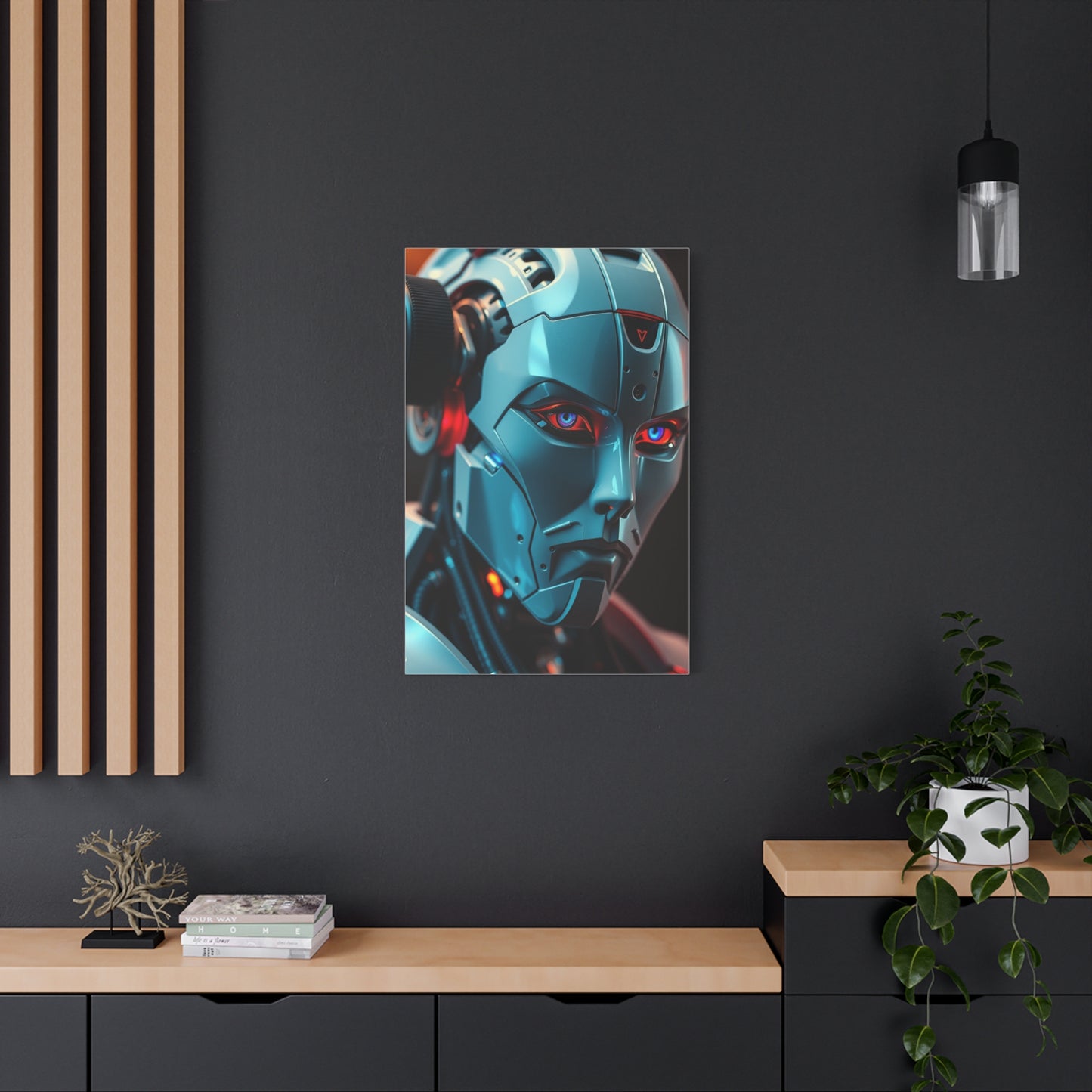 Elite Robot Art Vision Wall Art & Canvas Print
