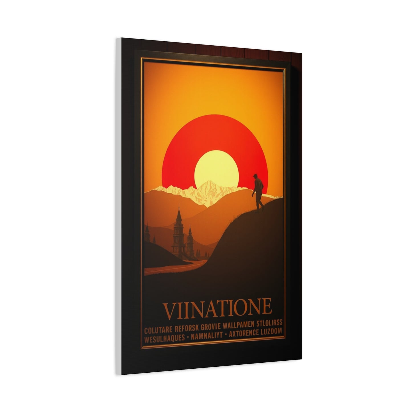 Vision Vintage Movie Posters Art Art Wall Art & Canvas Print