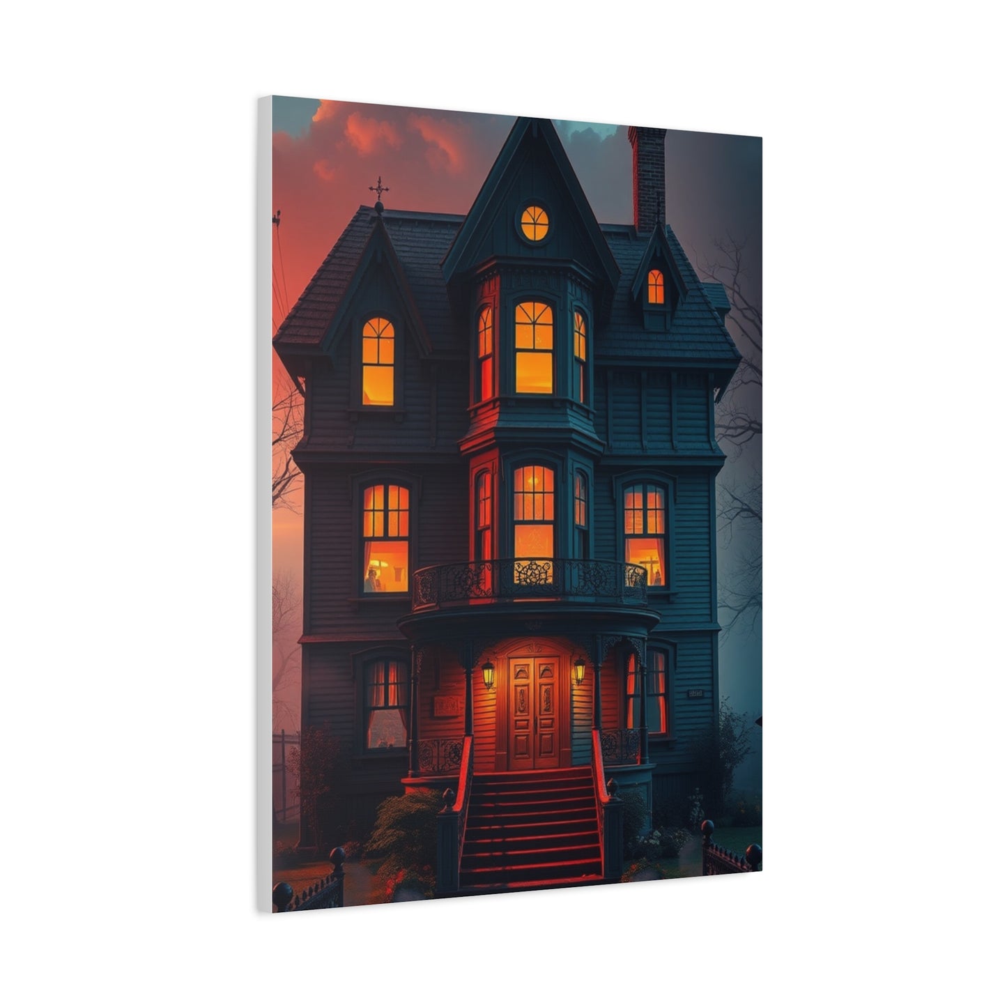 Masterpiece Haunted House Art Vision Wall Art & Canvas Print