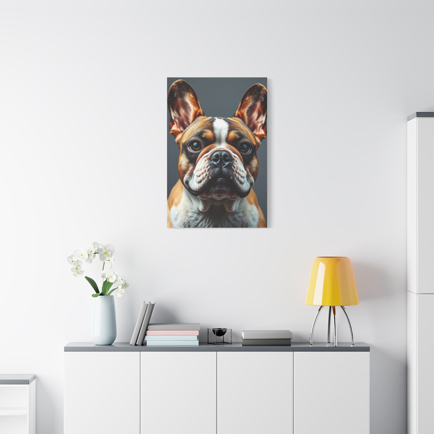 Vision French Bulldog Art Art Wall Art & Canvas Print