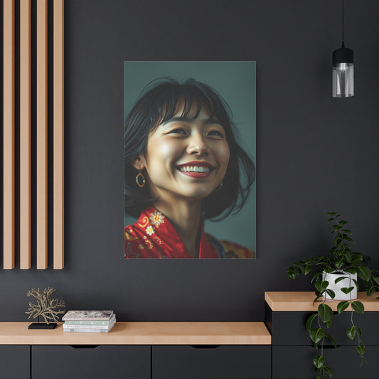 Happiness Art Luxury Canvas Wall Art & Canvas Print