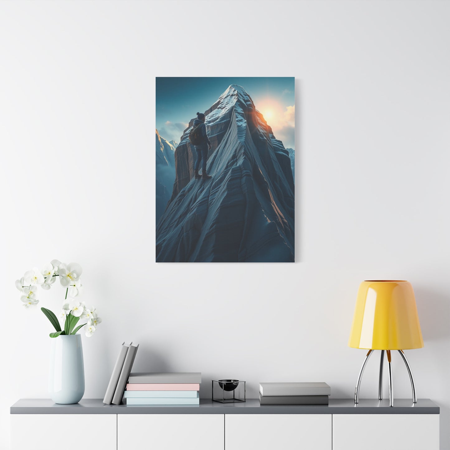 Majestic Peak Panorama Wall Art & Canvas Print