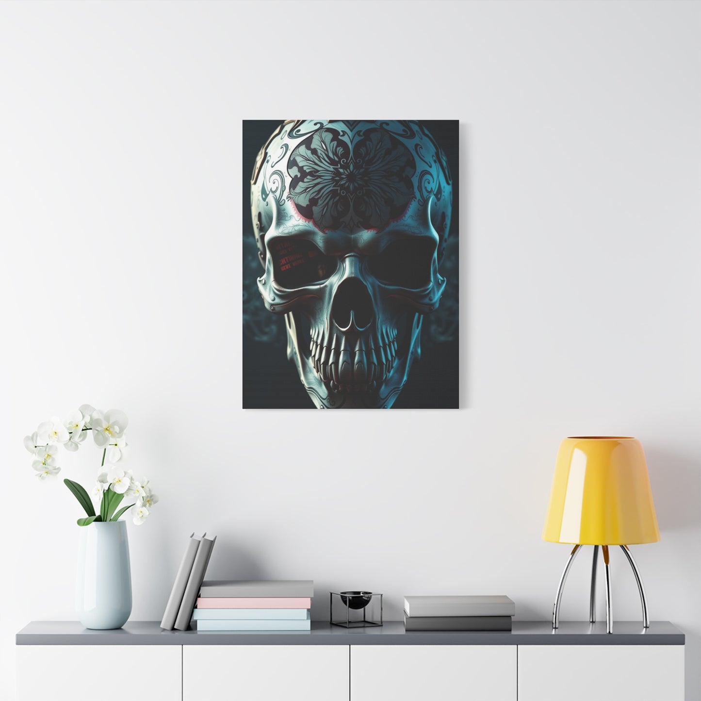 Sovereign Skull Vignette Wall Art & Canvas Print