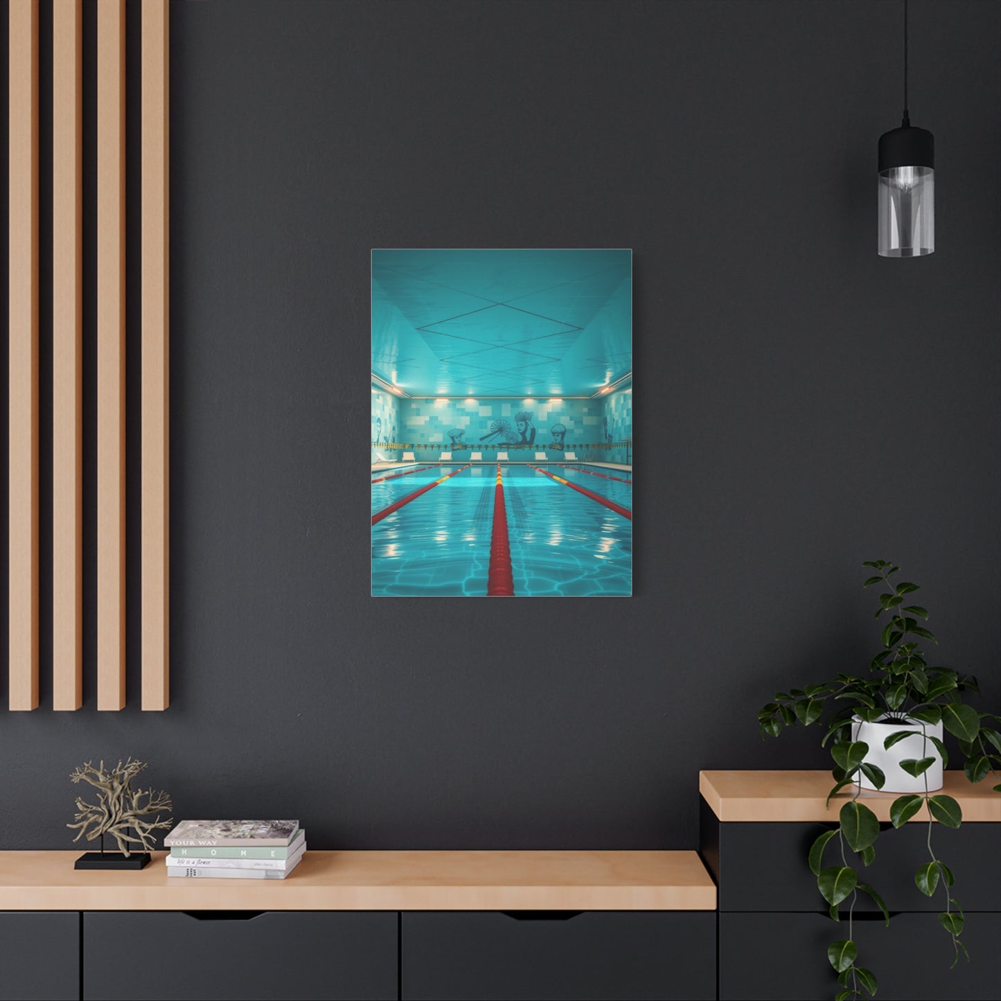 Swimming Pool Art Supreme Gallery Wall Art & Canvas Print