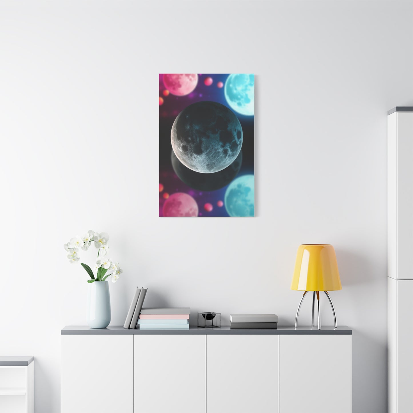 Lunar Luminescence Art Wall Art & Canvas Print