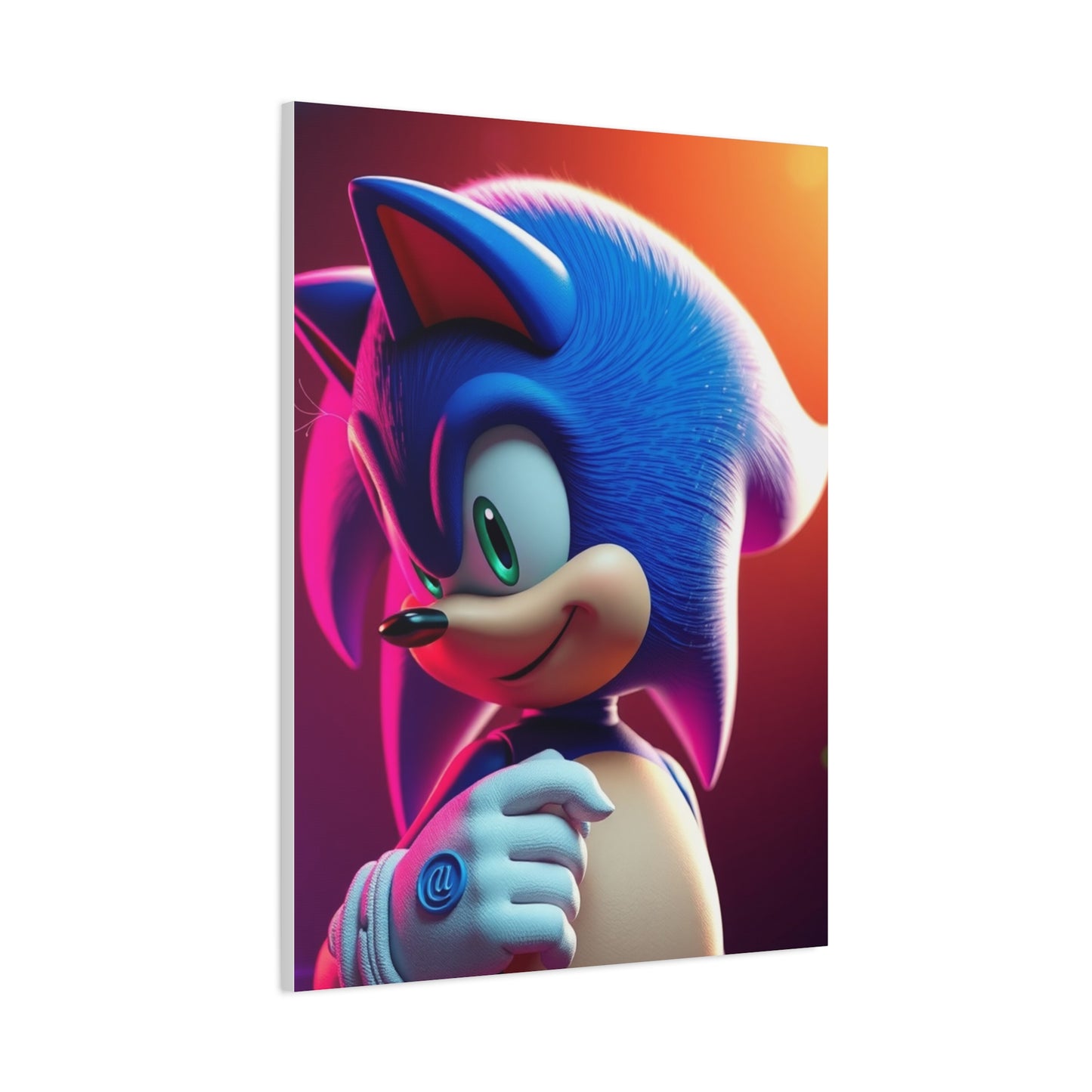 Sonic the Hedgehog Art Refined Canvas Wall Art & Canvas Print