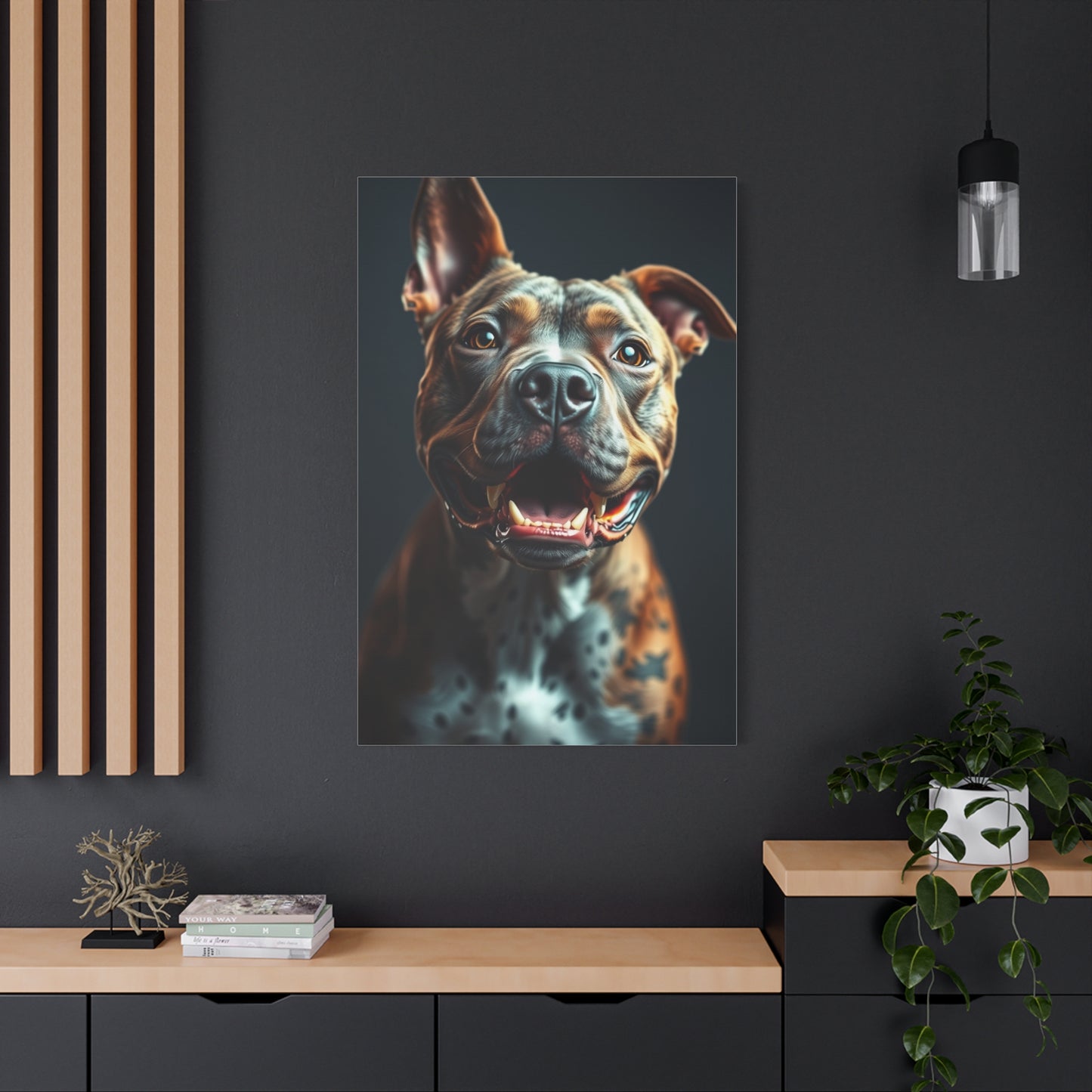 Supreme Pit Bull Art Collection Wall Art & Canvas Print