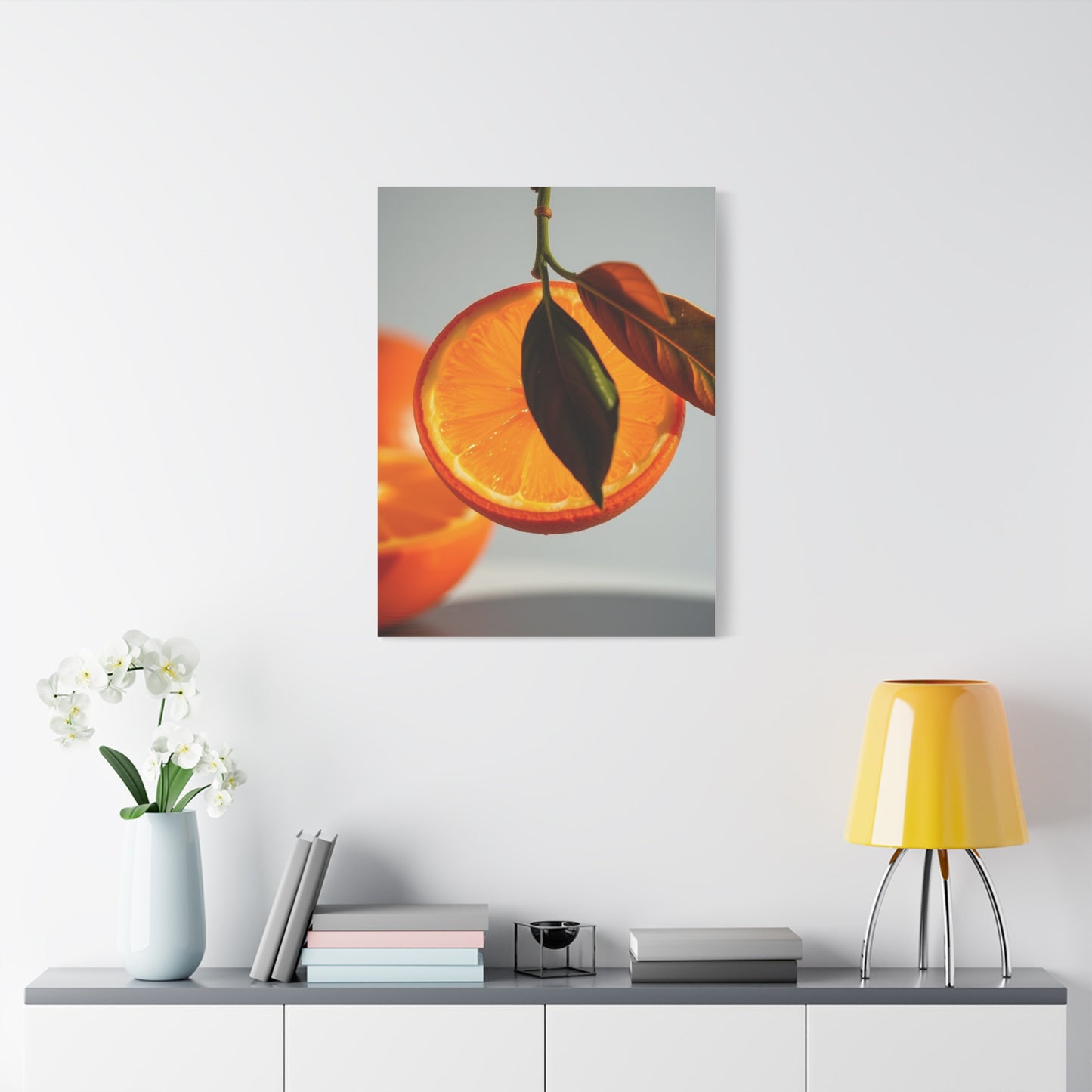 Vermilion Splendor Artwork Wall Art & Canvas Print