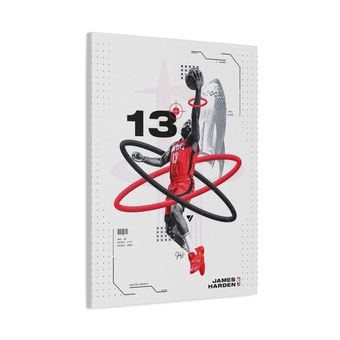 James Harden Poster Wall Art & Canvas Prints