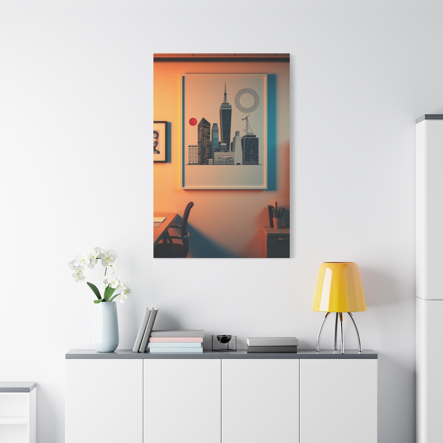 Luxe Bureau Tableau Wall Art & Canvas Print