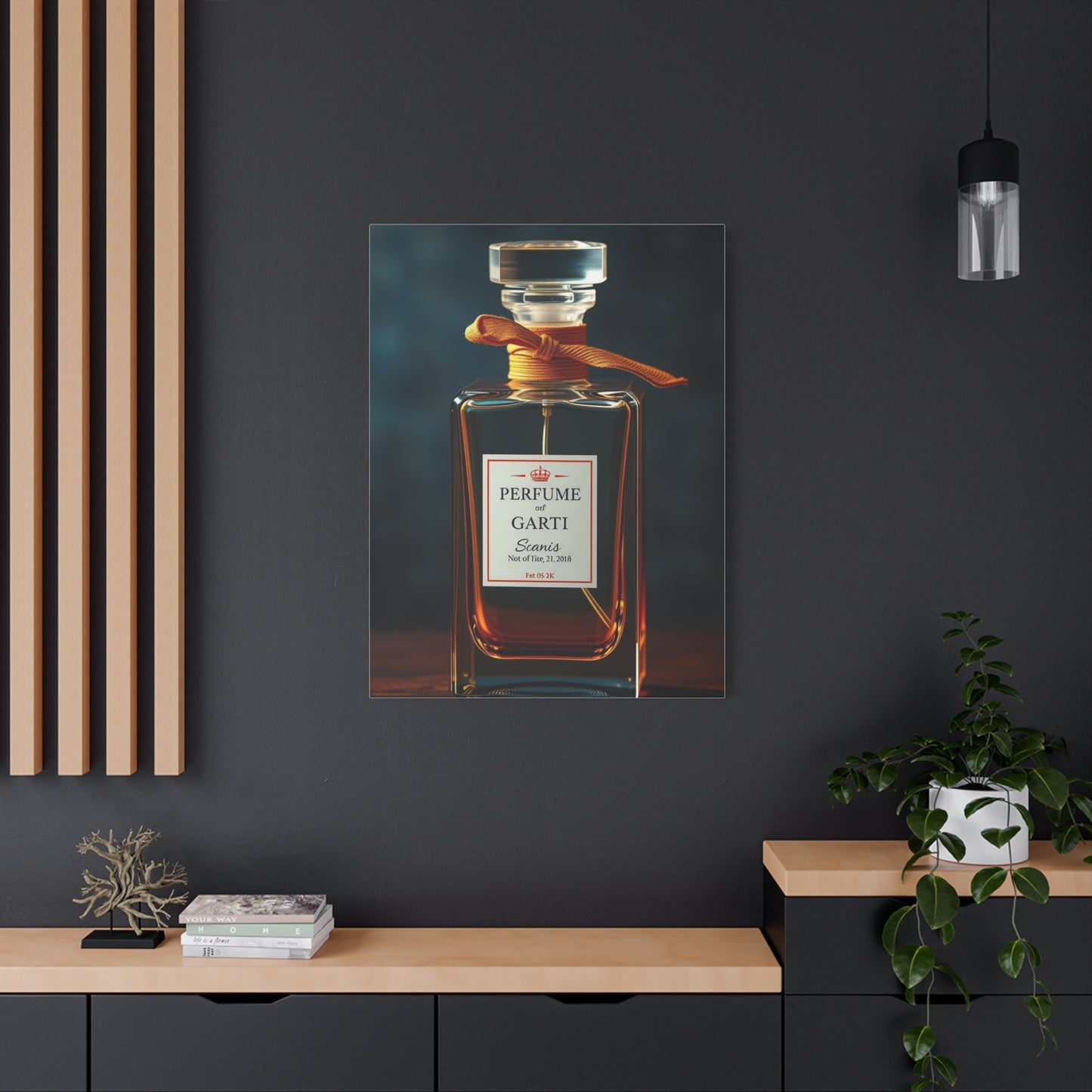 Perfume Bottle Art Luxury Canvas Wall Art & Canvas Print
