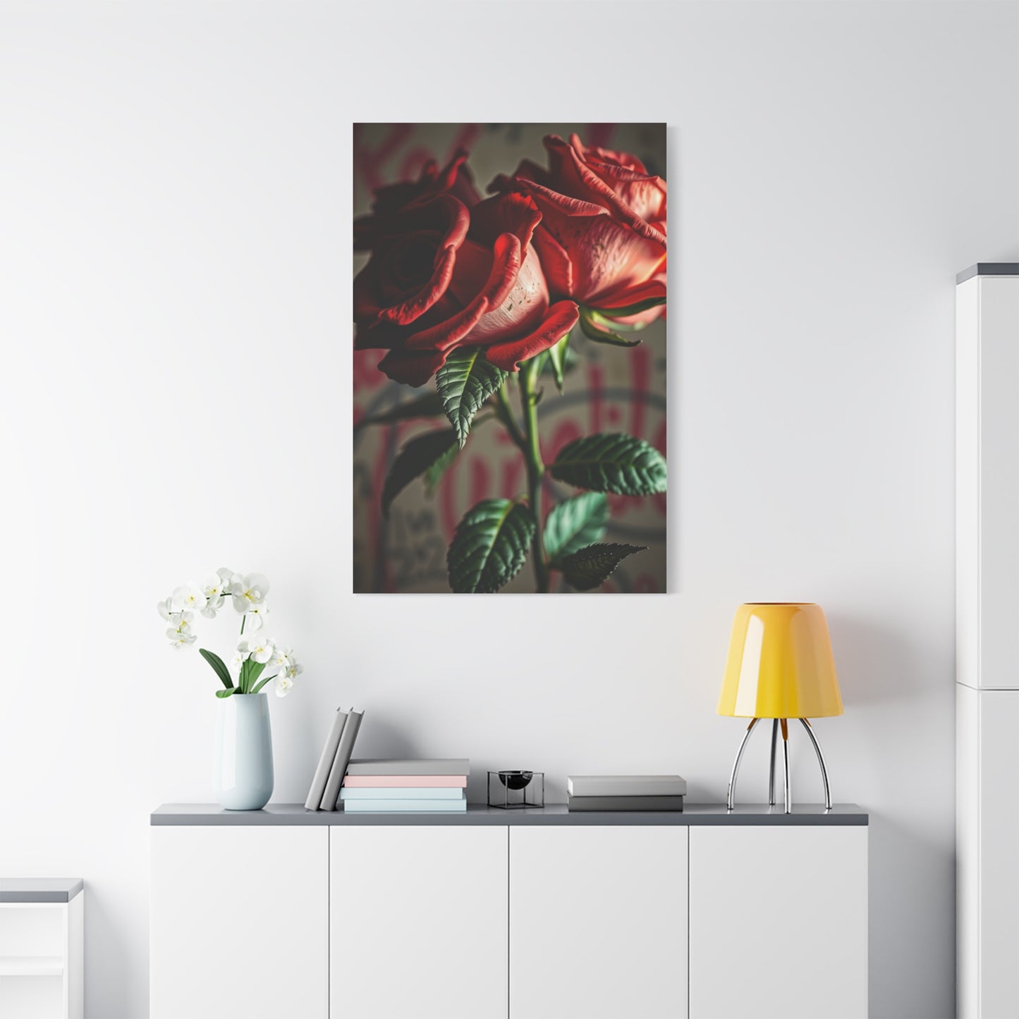 Majestic Rose Muralscape Wall Art & Canvas Print