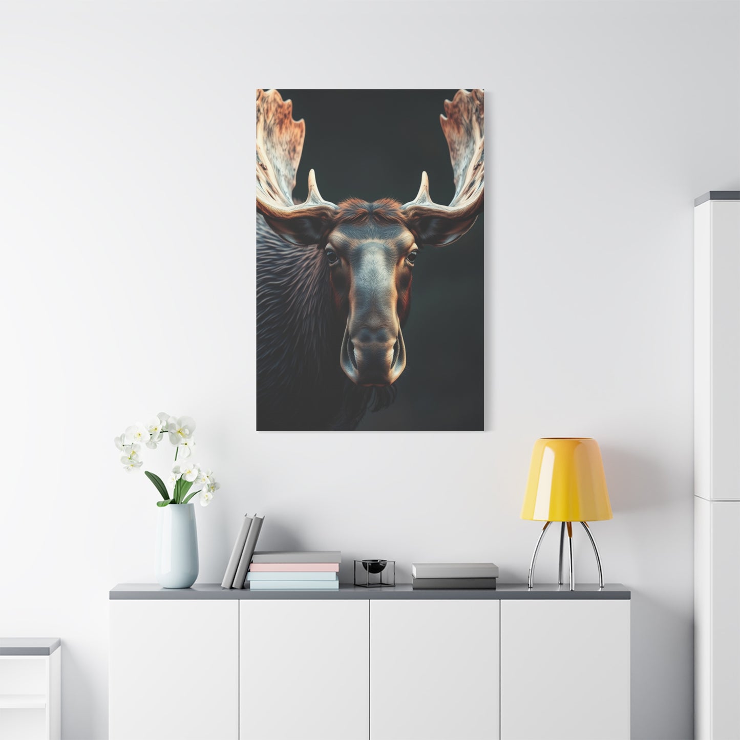 Masterpiece Moose Art Vision Wall Art & Canvas Print
