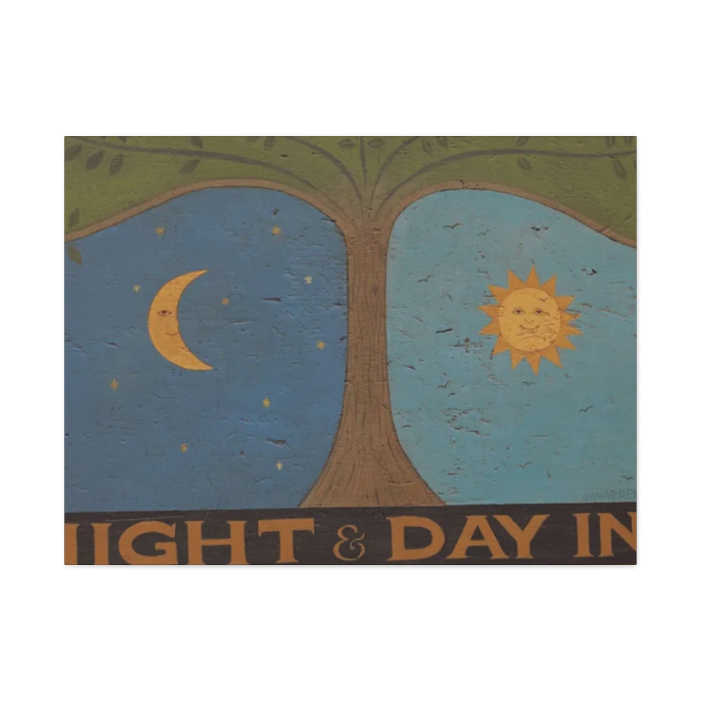 Day & Night Kimble Warren Wall Art & Canvas Prints