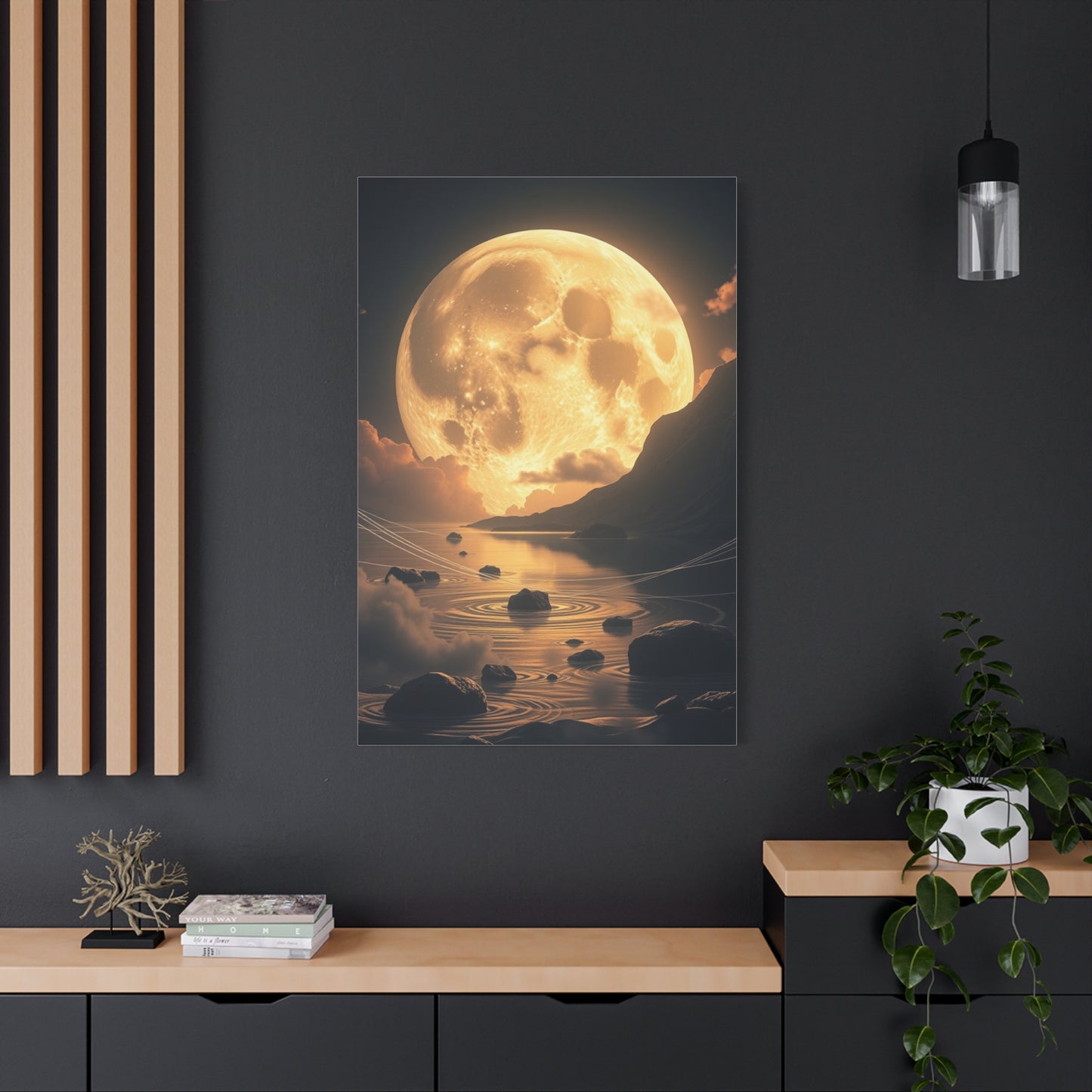 Stellar Moonshine Canvas Wall Art & Canvas Print