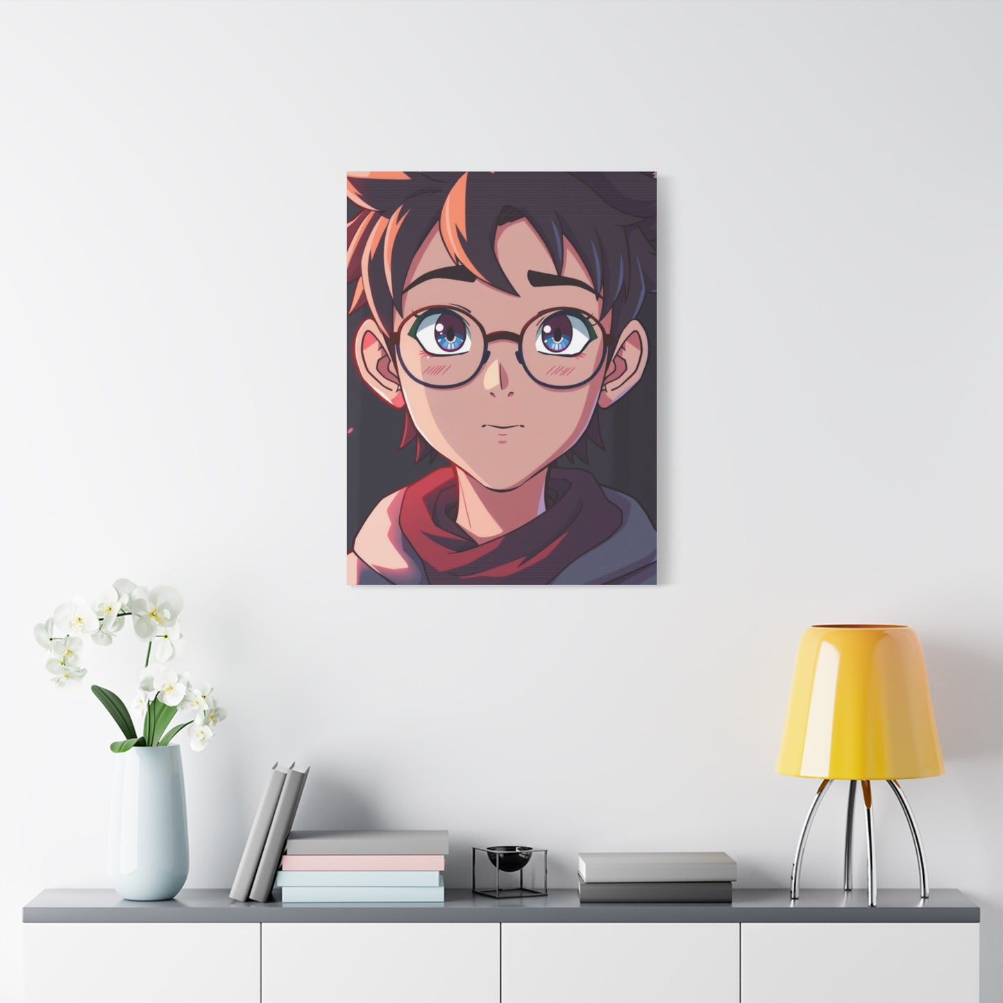 Fanciful Visage Artwork Wall Art & Canvas Print