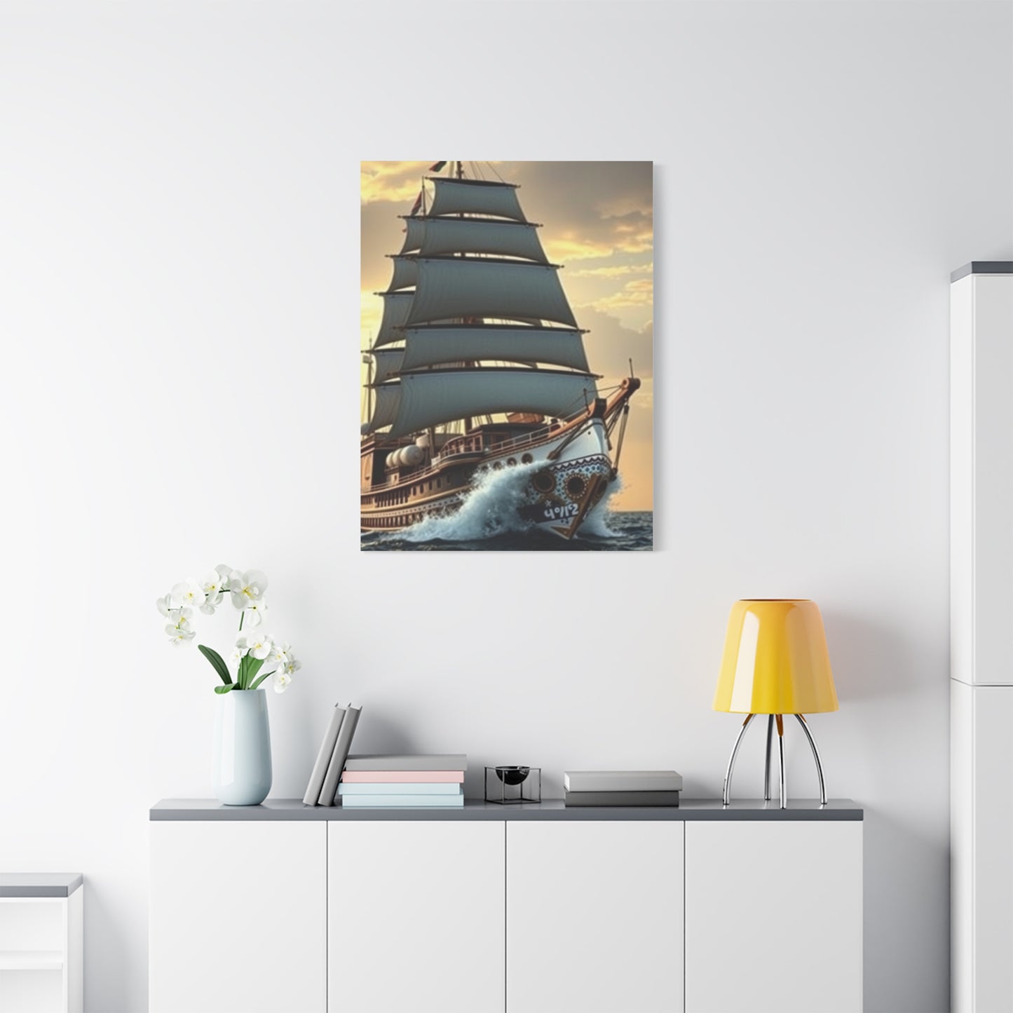 Masterpiece Ship Art Vision Wall Art & Canvas Print