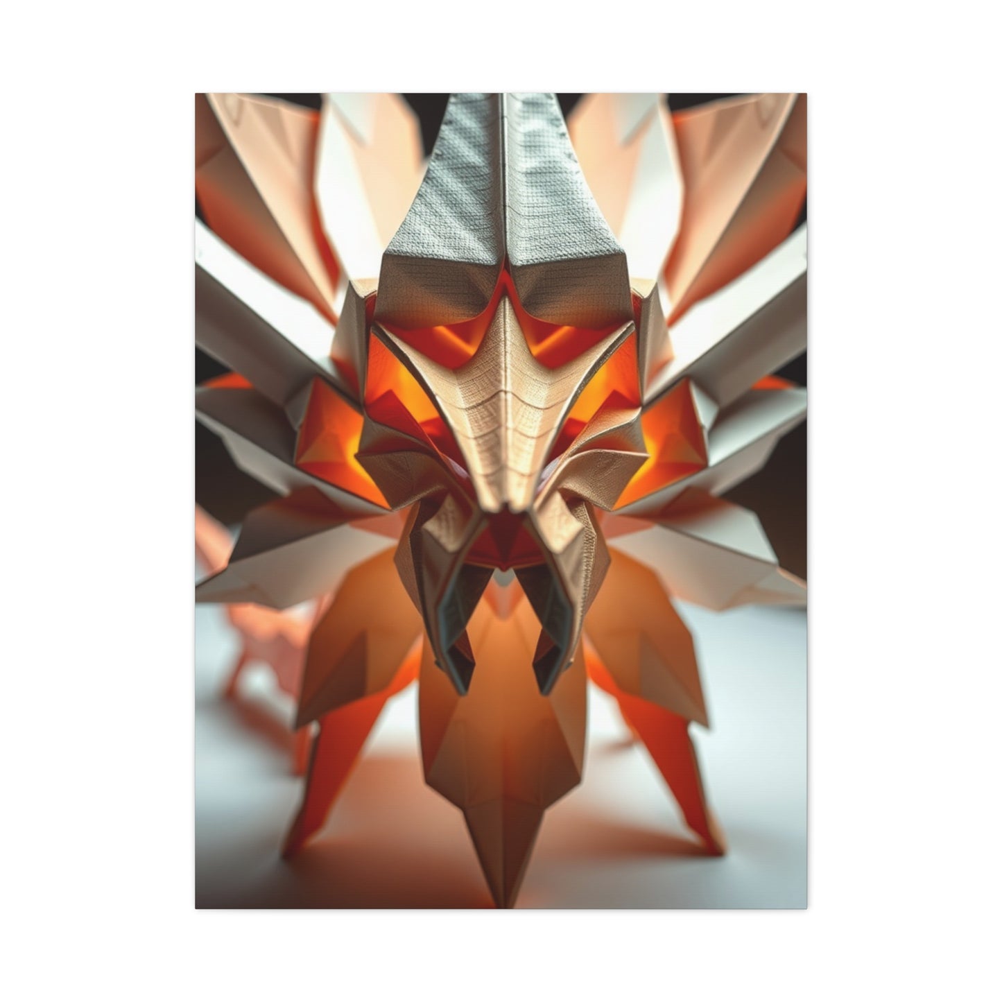 Origami Serenade Canvas Wall Art & Canvas Print