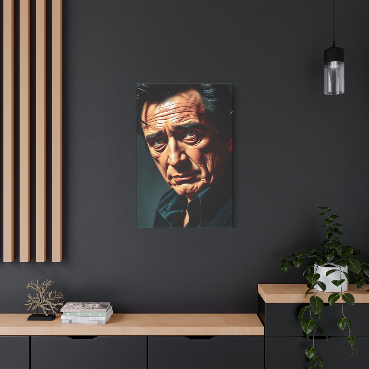 Johnny Cash Art Refined Canvas Wall Art & Canvas Print