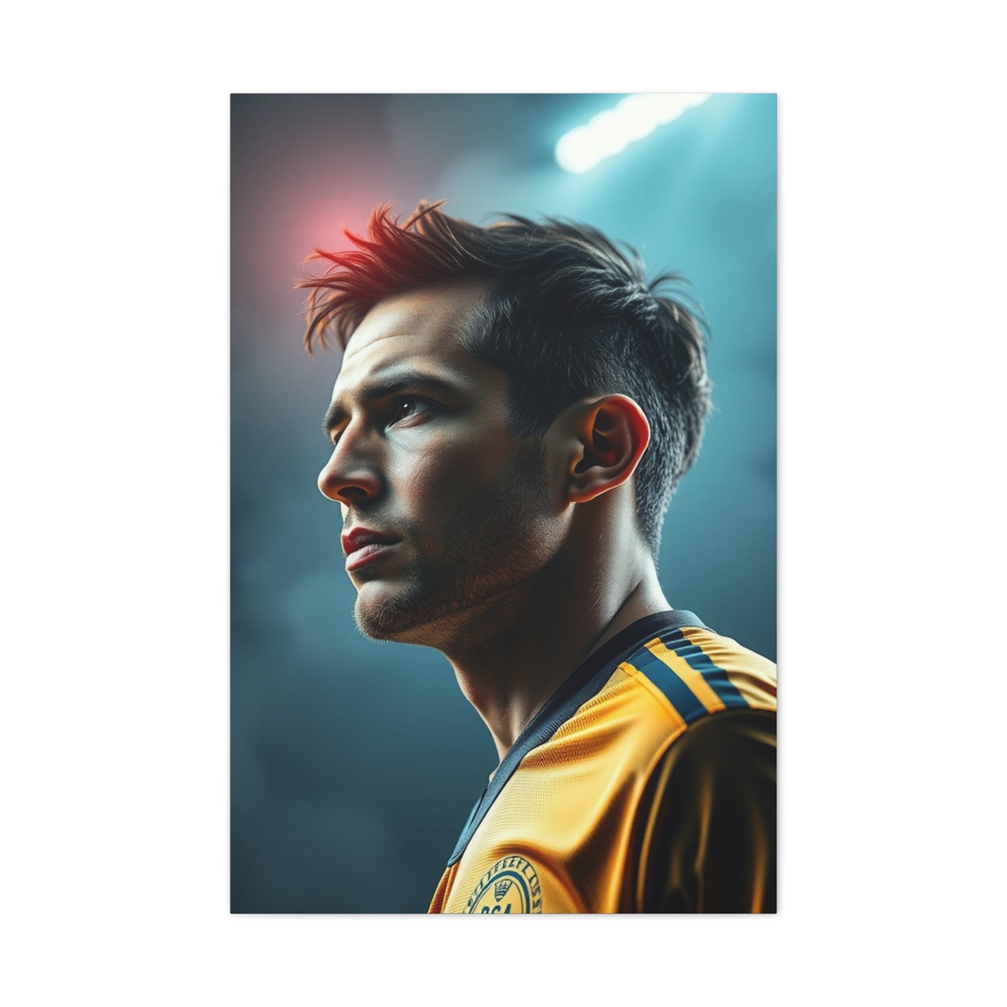 Vision Soccer Art Art Wall Art & Canvas Print