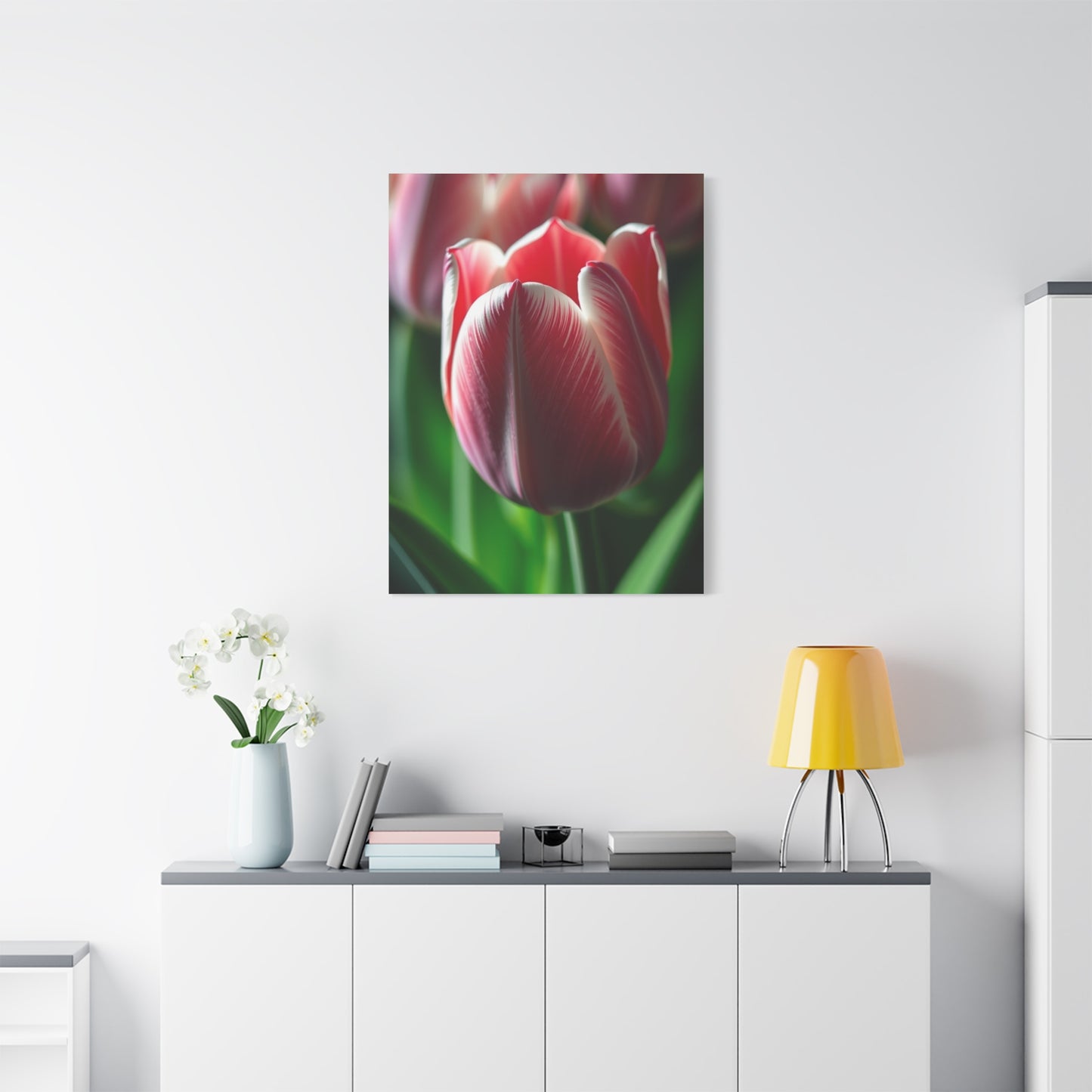 Supreme Tulip Flower Art Collection Wall Art & Canvas Print