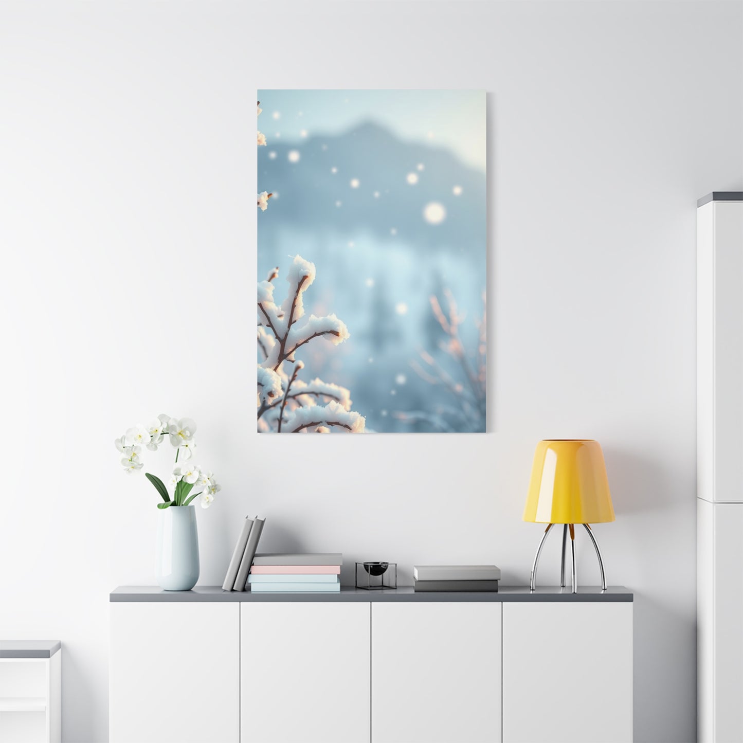 Crystalline Season Canvas Wall Art & Canvas Print