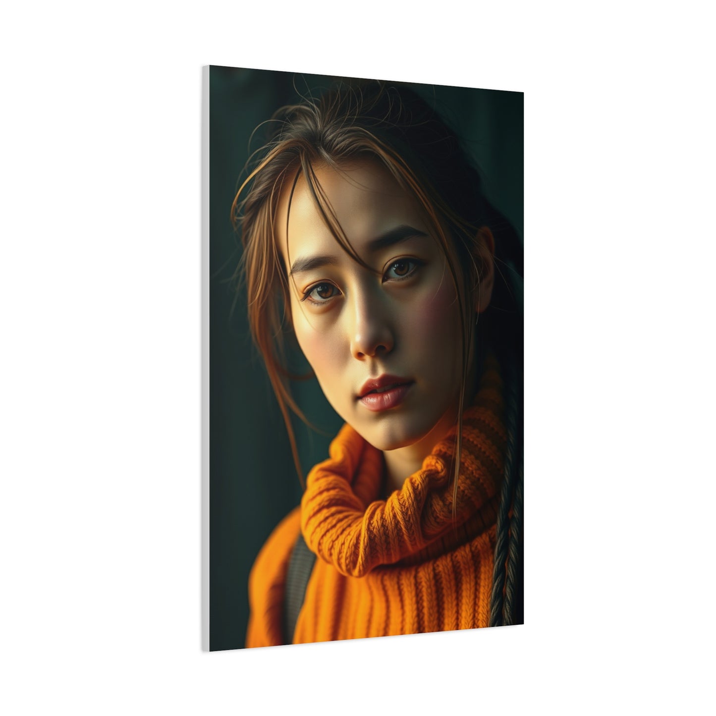 Amber Reverie Canvas Wall Art & Canvas Print