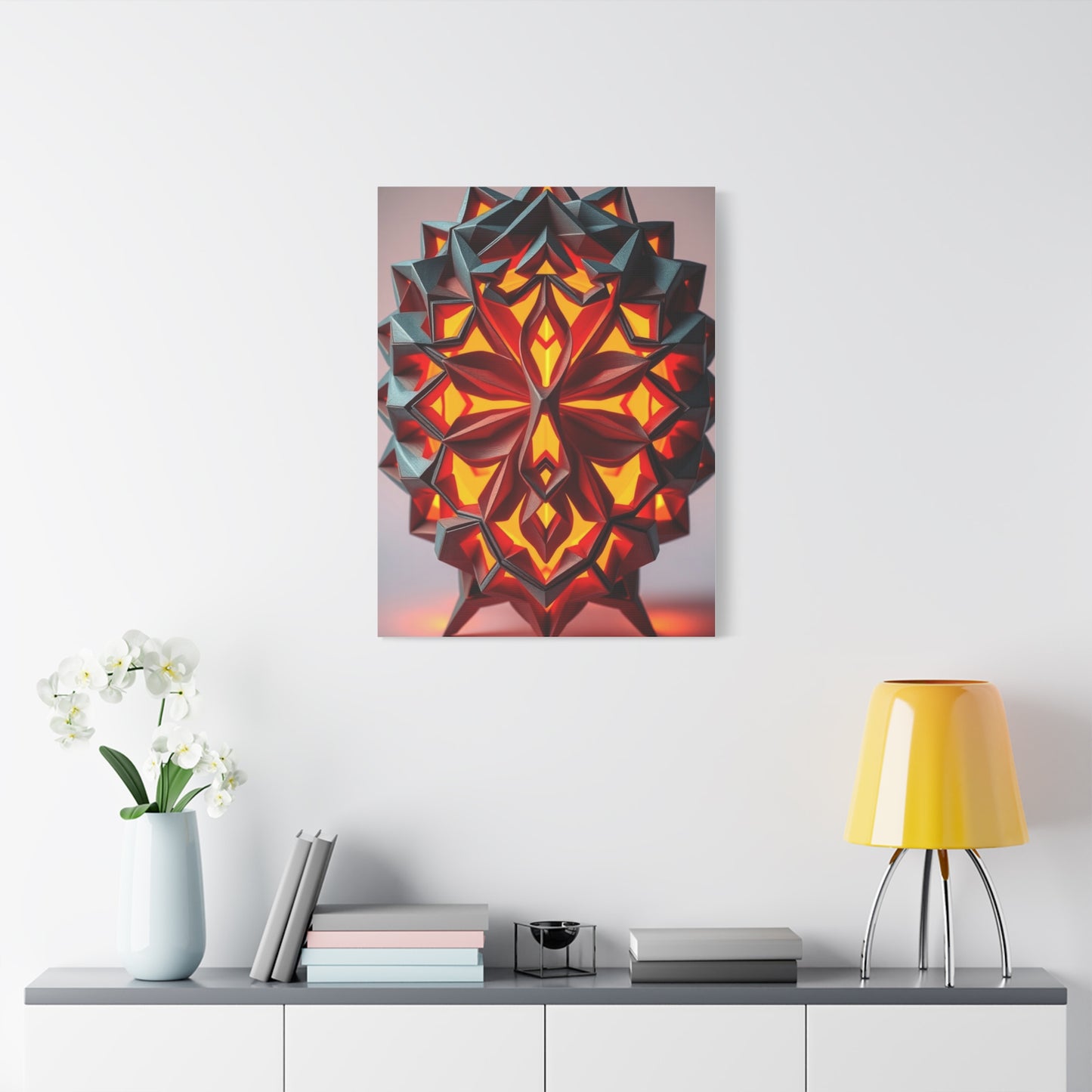 Mystical Origami Reverie Wall Art & Canvas Print