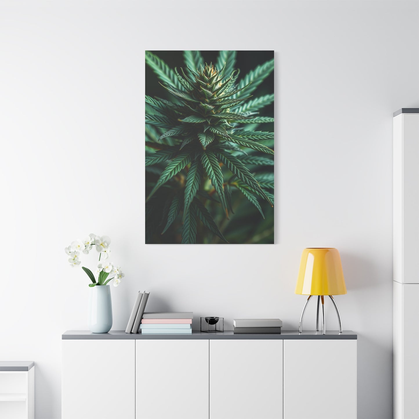 Ethereal Greenscape Art Wall Art & Canvas Print