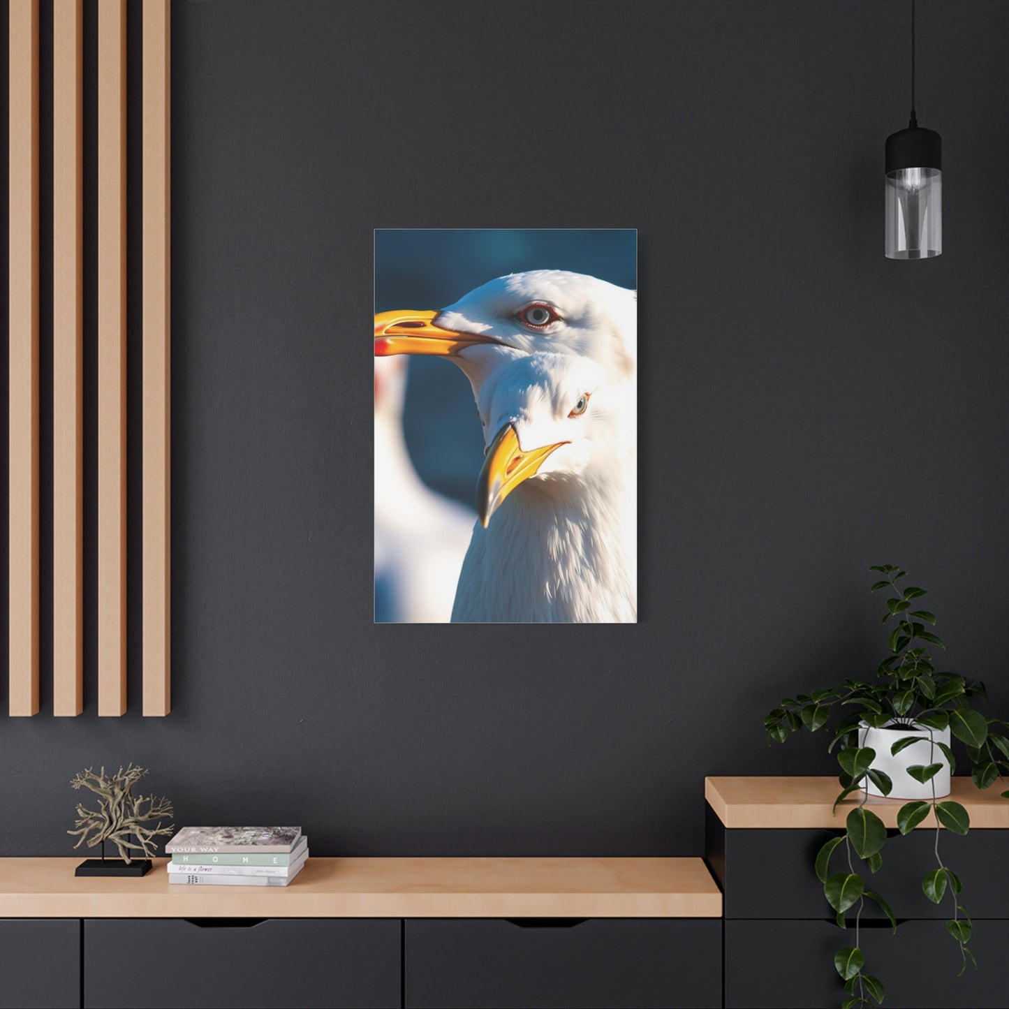 Masterpiece Sea Gull Art Vision Wall Art & Canvas Print