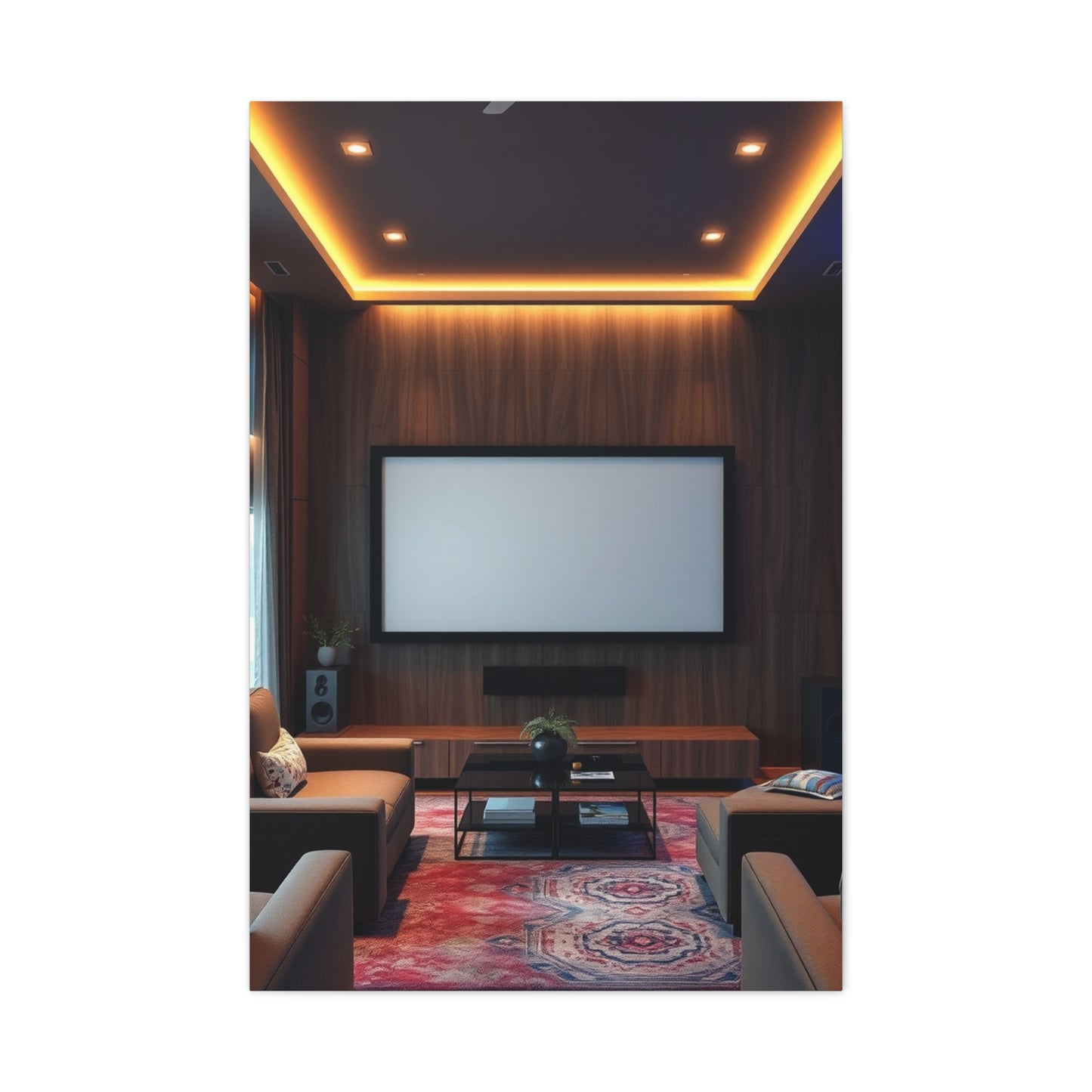 Cinematic Elegance Canvas Wall Art & Canvas Print