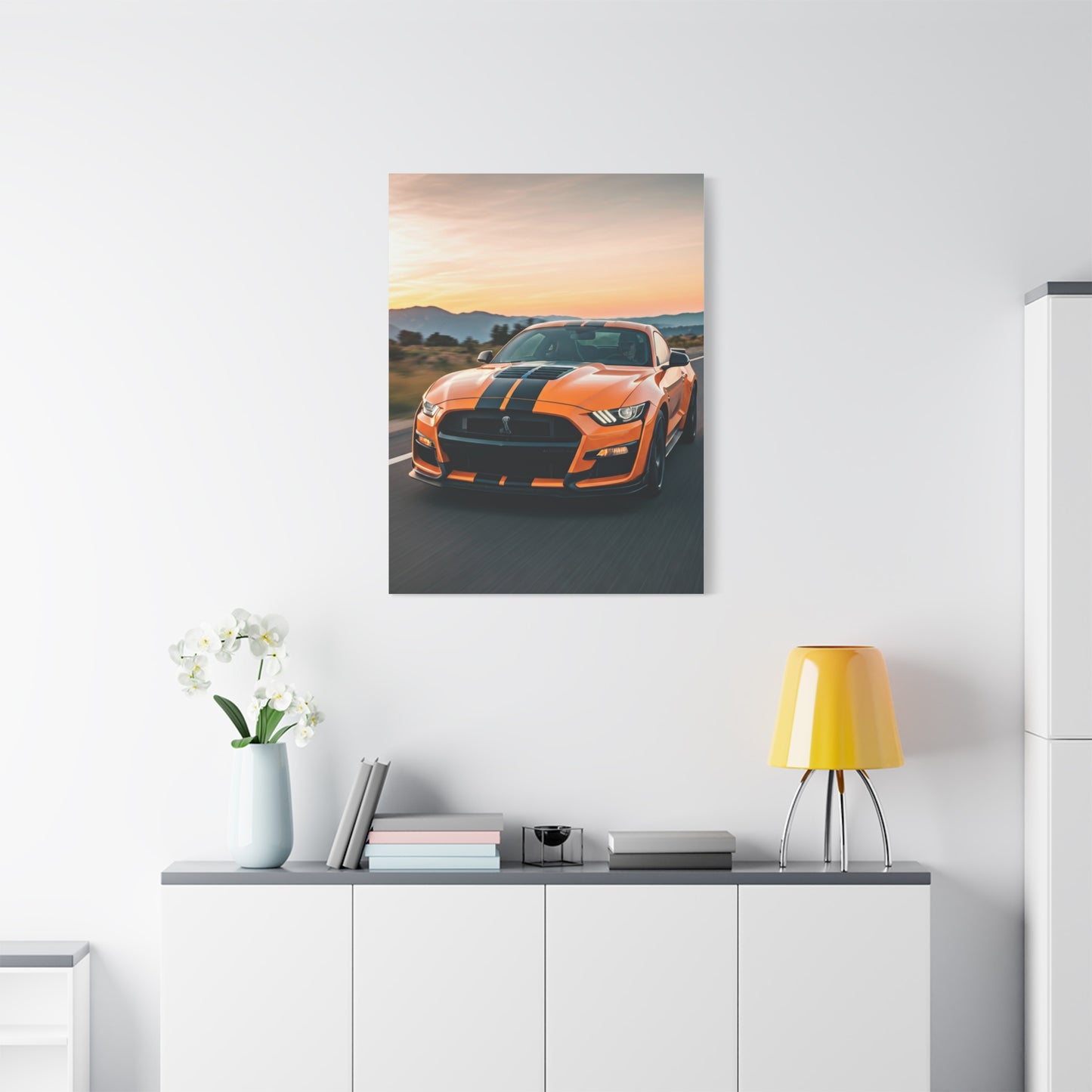 Ford Mustang Shelby GT500 Mountain Pass Assault Wall Art & Canvas Prints